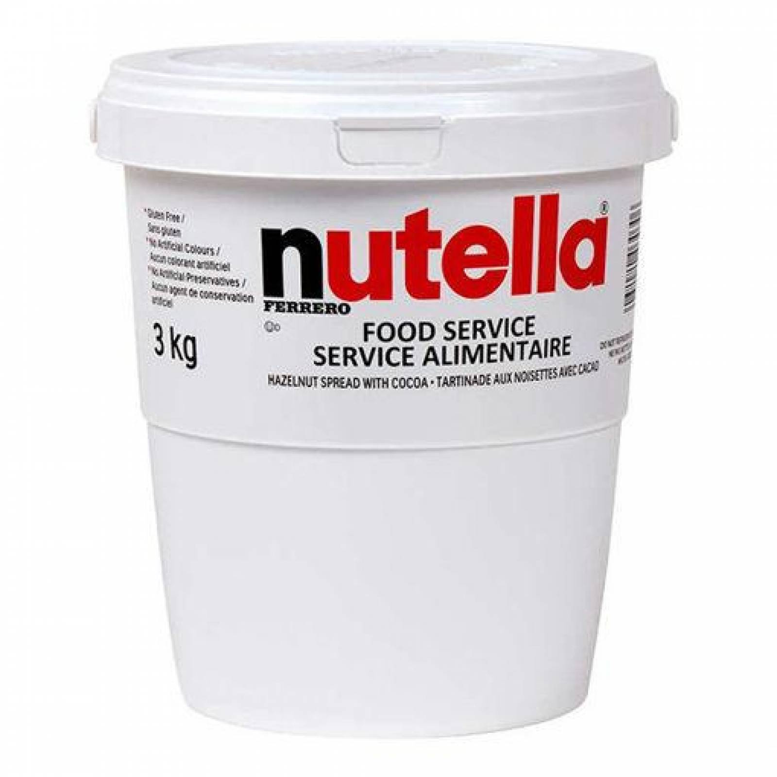 Nutella Crema de Avellana con Cacao 3 Kg
