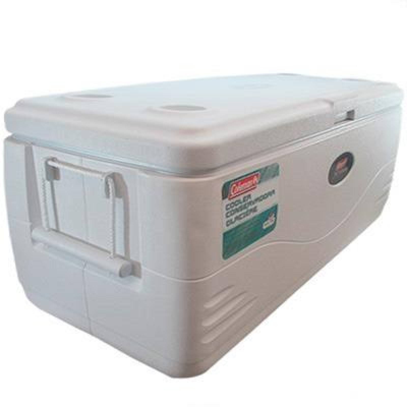 Hielera marina 150 qt blanca coleman playa campo 3000001525 
