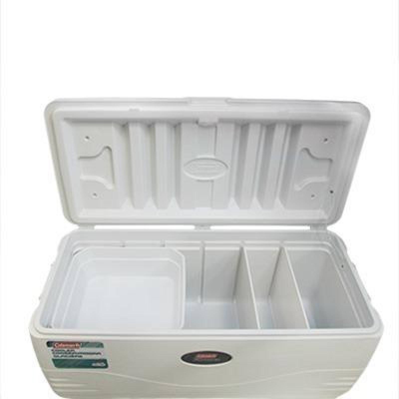 Hielera marina 150 qt blanca coleman playa campo 3000001525 