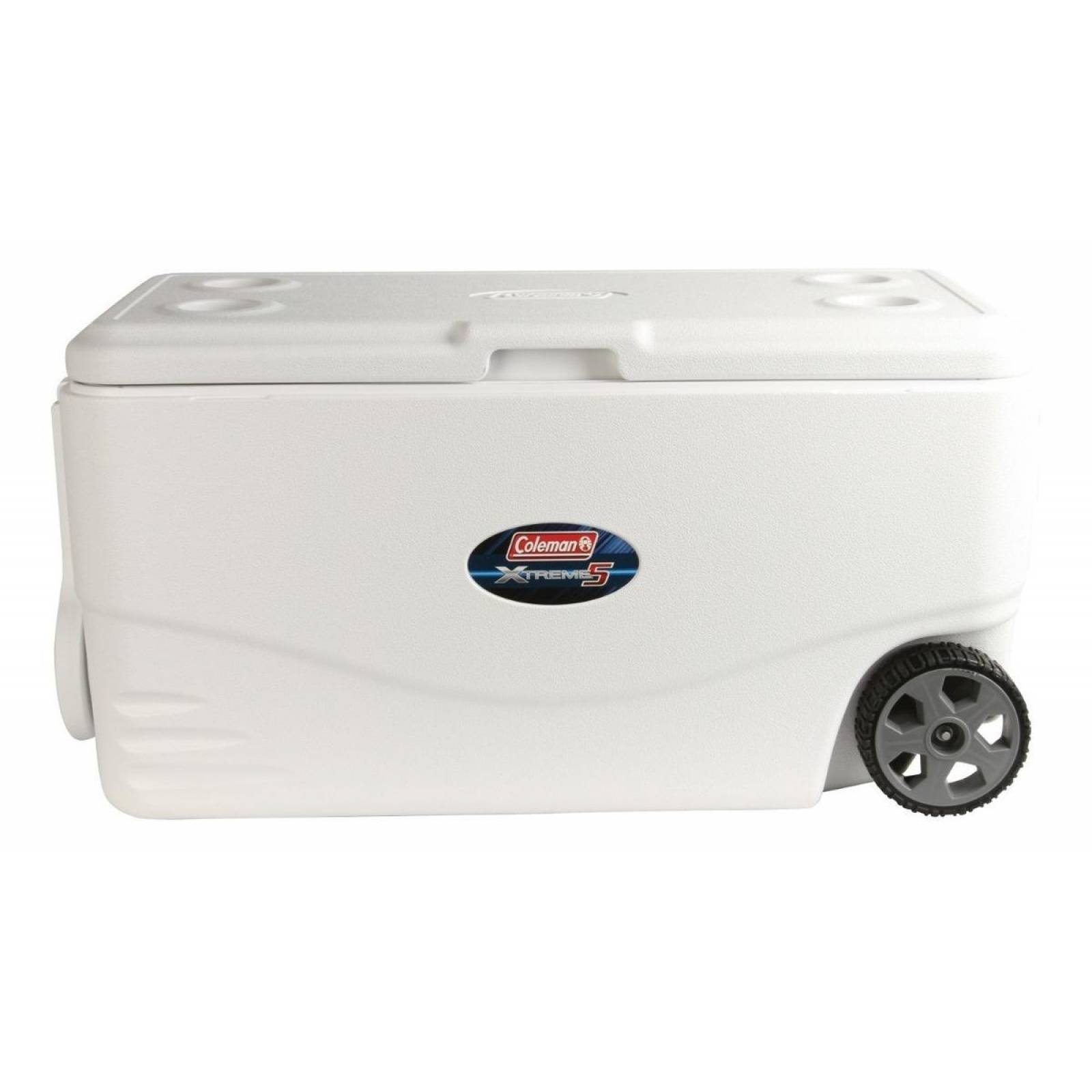 Hielera 100qt con ruedas coleman 