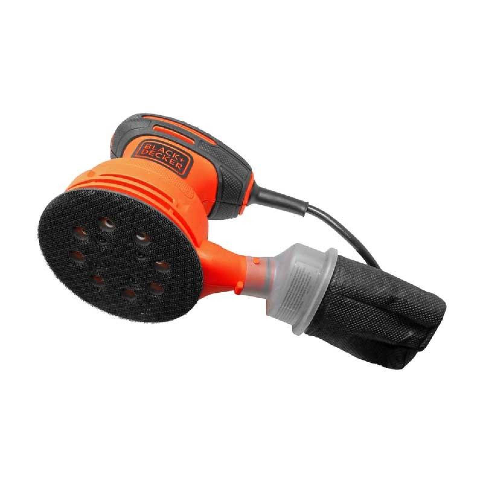 Lijadora Orbital Aleatorio 5'' Bdero100-b3 Black&decker