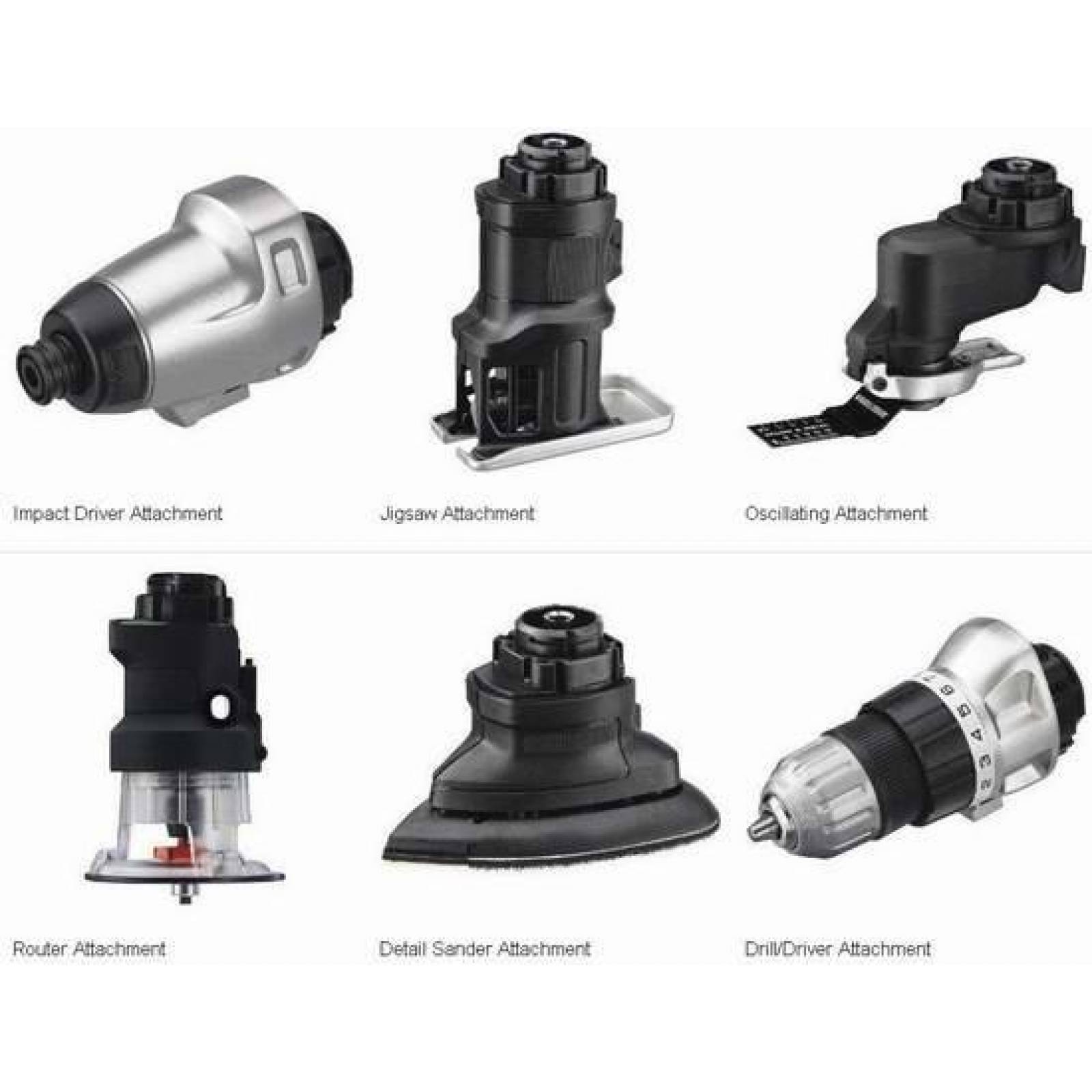 Kit taladro matrix 20v 6 en 1 combo black and decker 