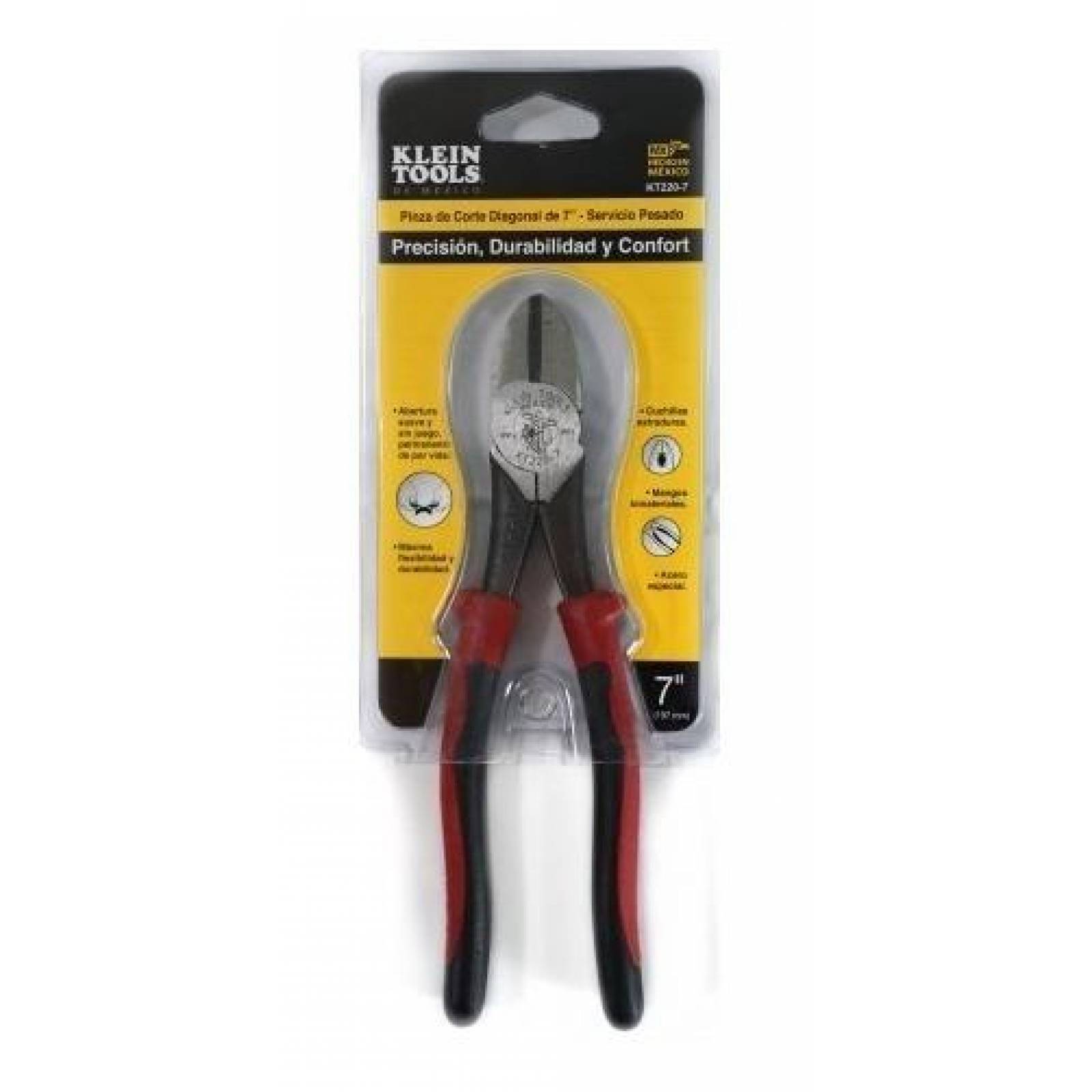 Pinza corte diagonal uso pesado kt220-7 klein tools 