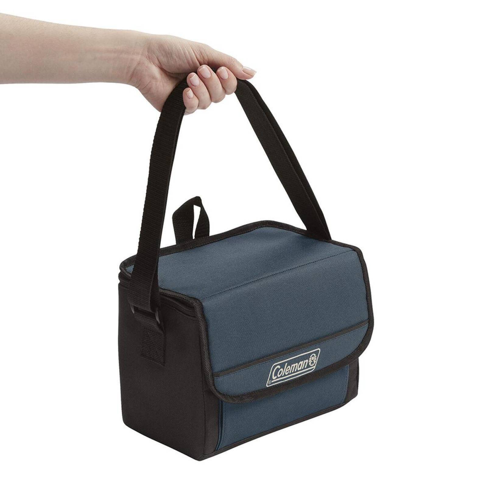 HIELERA FLEXIBLE COLAPSABLE POLIESTER 18 LATAS COLEMAN 