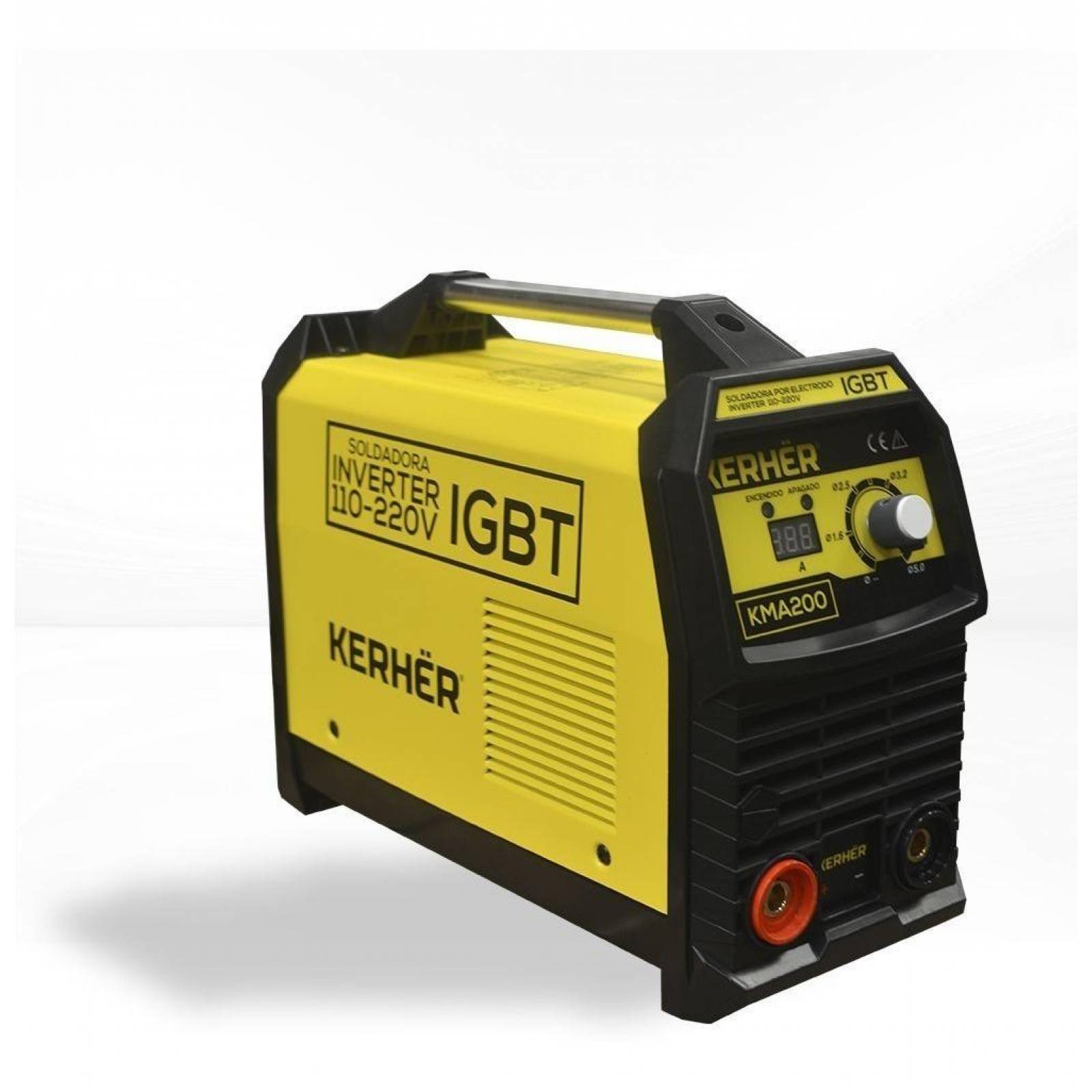 Soldadora inversora mma 200a kerher kma200 