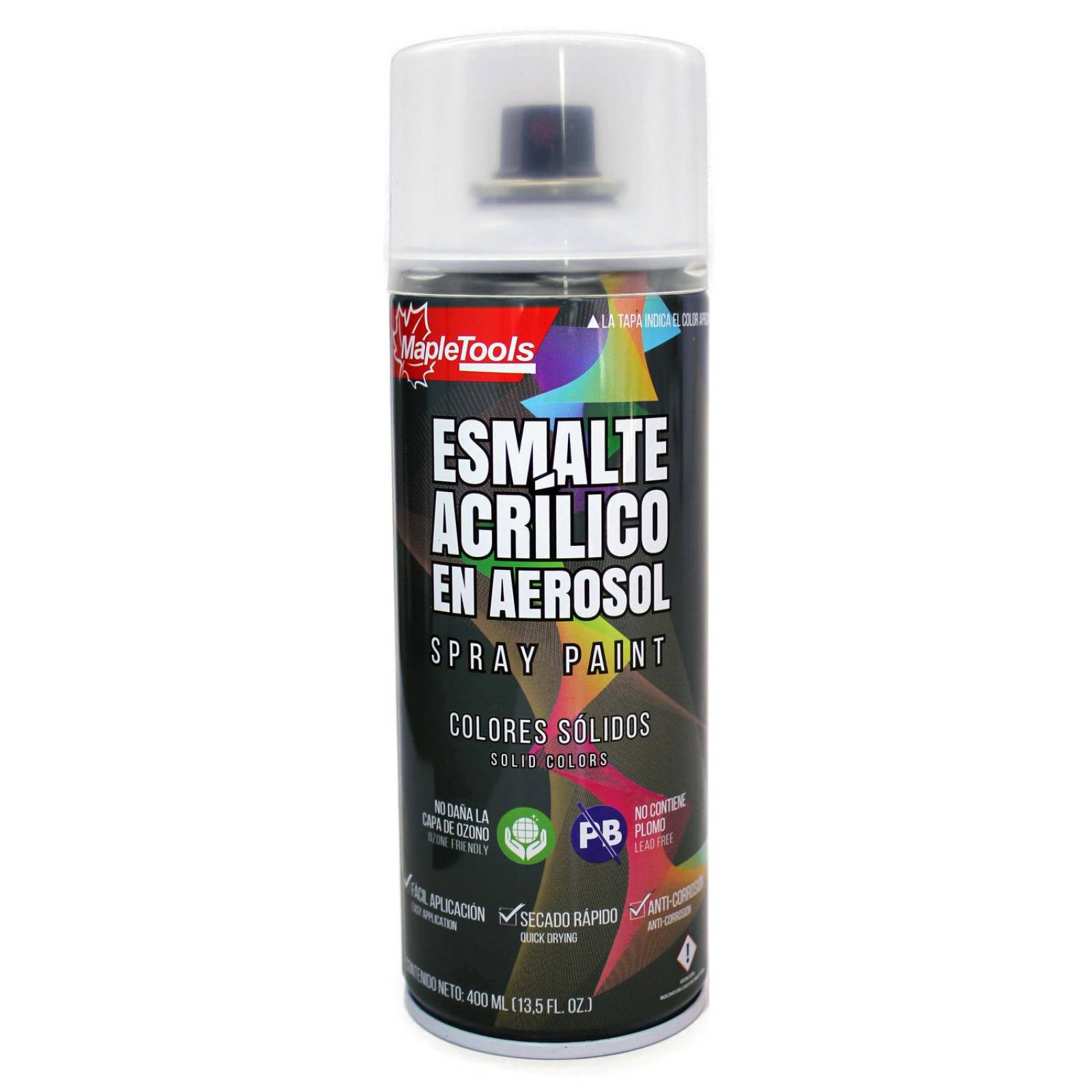 PINTURA EN AEROSOL SPRAY TRANSPARENTE MAPLE TOOLS 