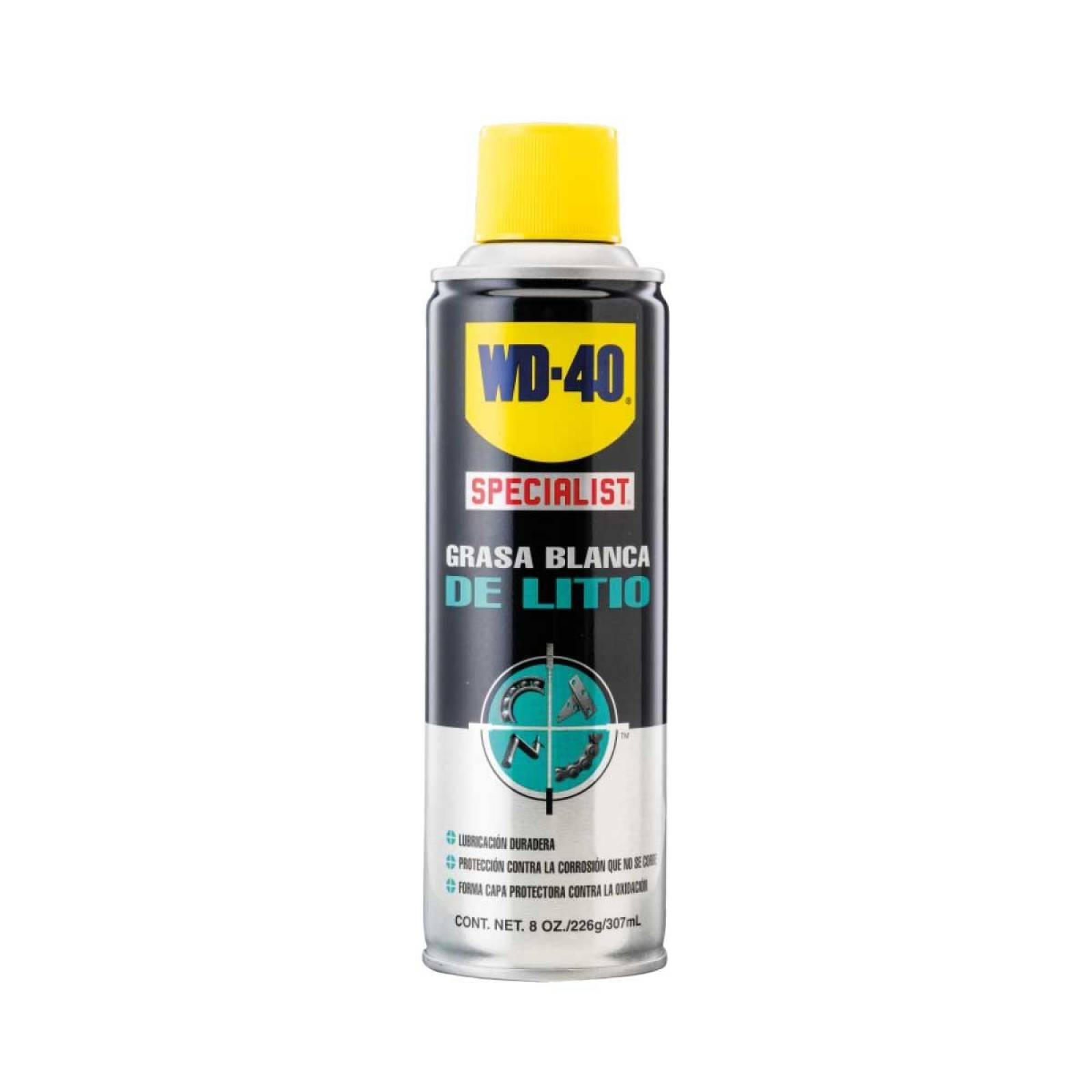 WD-40 SPECIALIST GRASA BLANCA DE LITIO 8 Oz. 6 PIEZAS