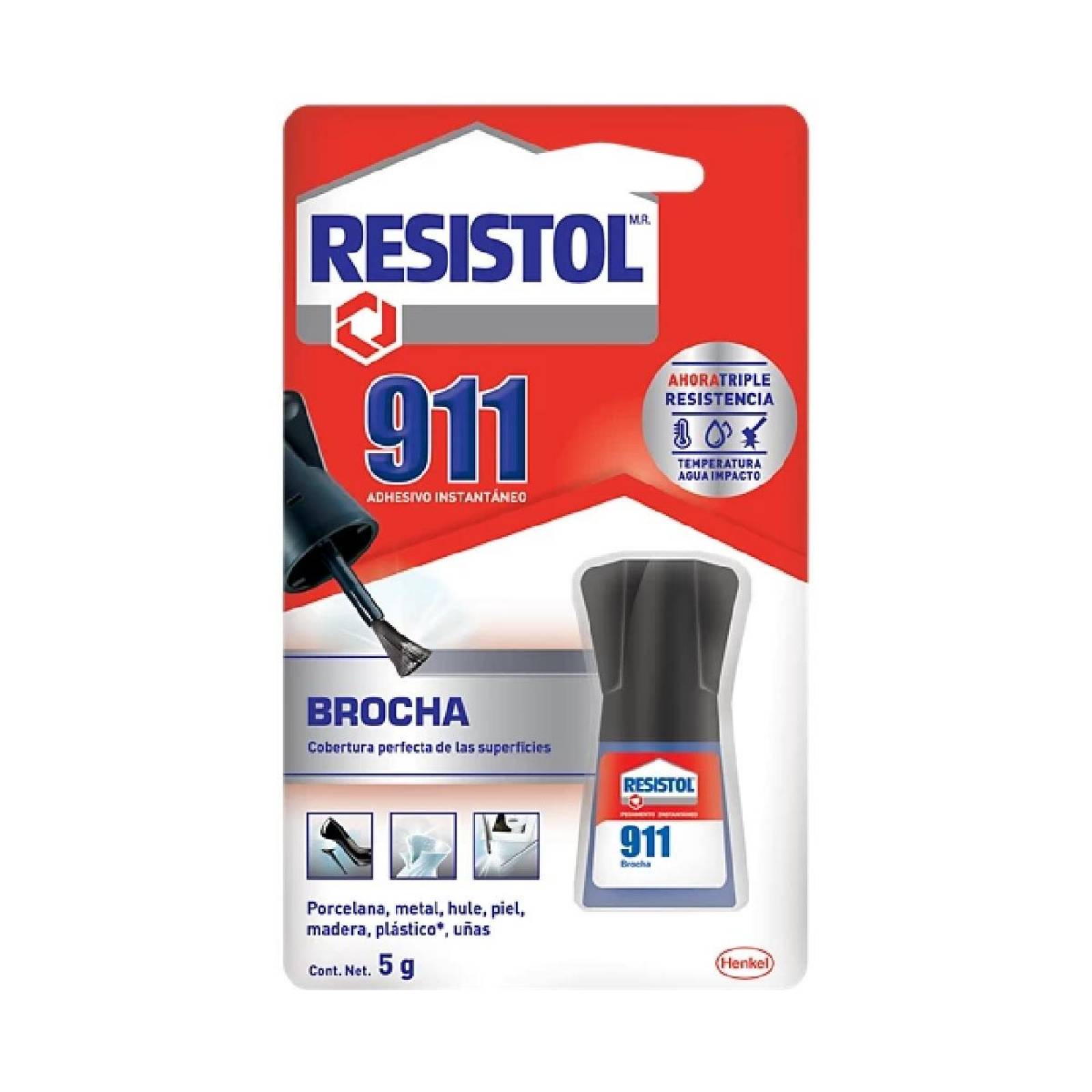 RESISTOL 911 BROCHA 5 GRAMOS 
