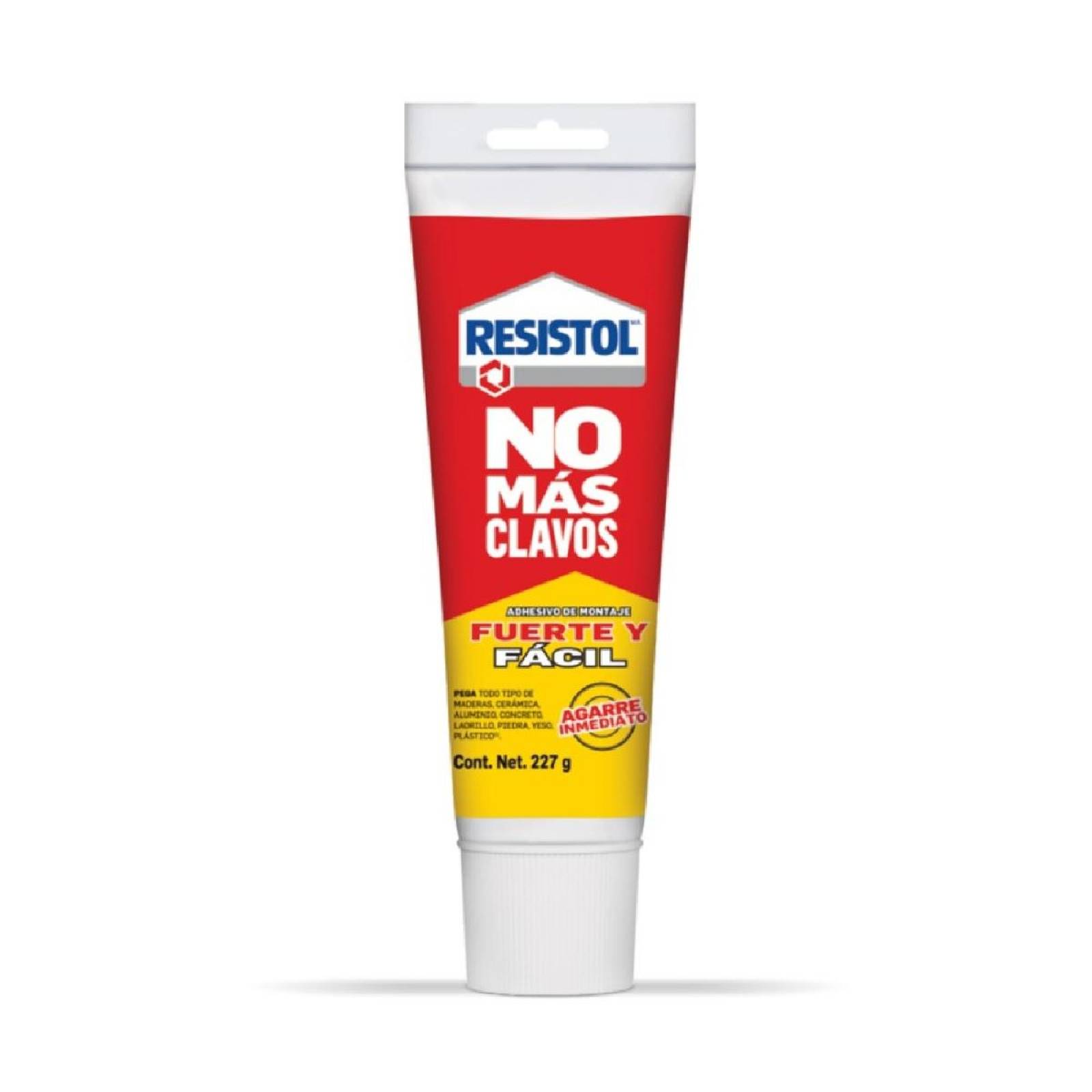 RESISTOL NO MAS CLAVOS FUERTE Y FACIL TUBO 227 GRS. 