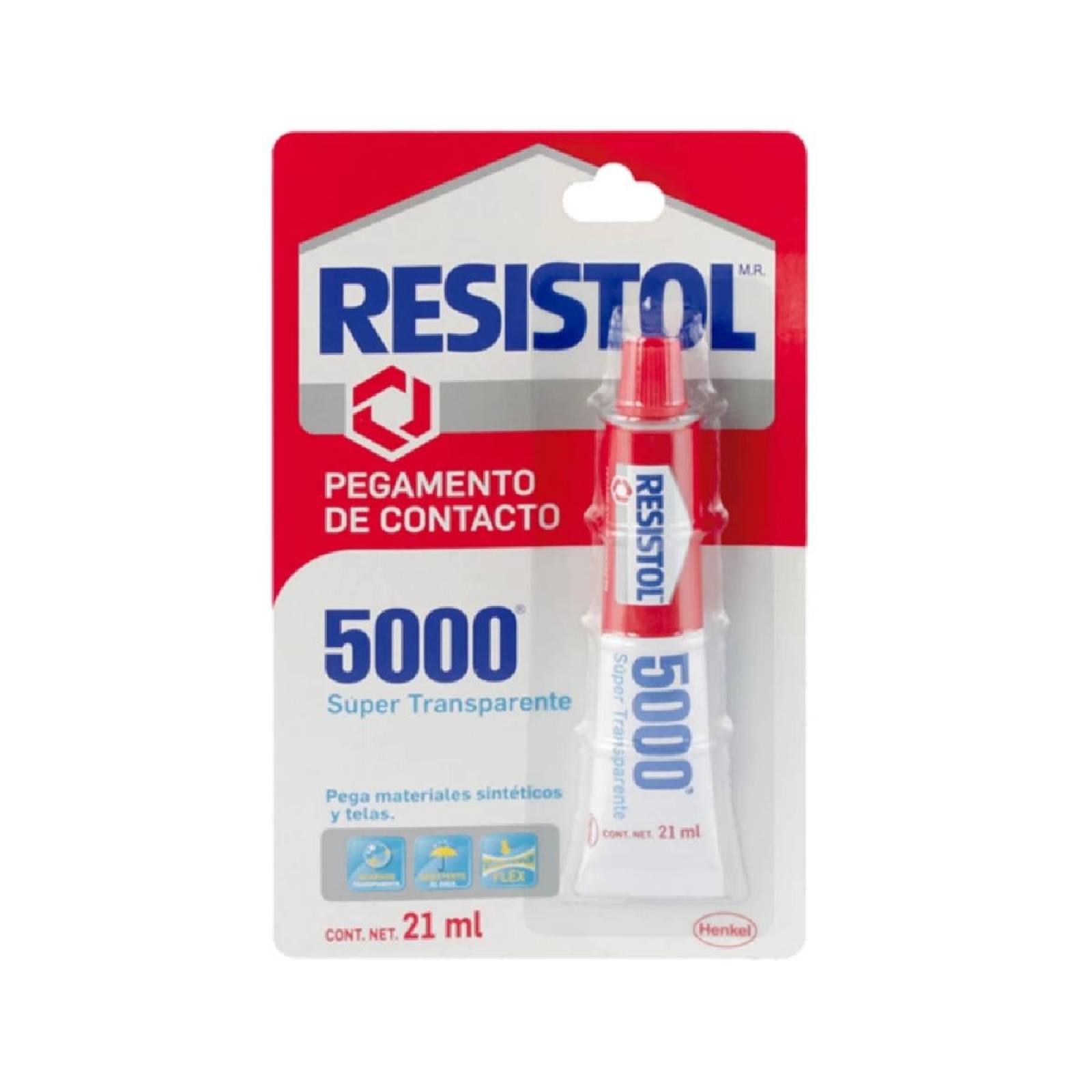 RESISTOL 5000 SUPER TRANSPARENTE 21 ML