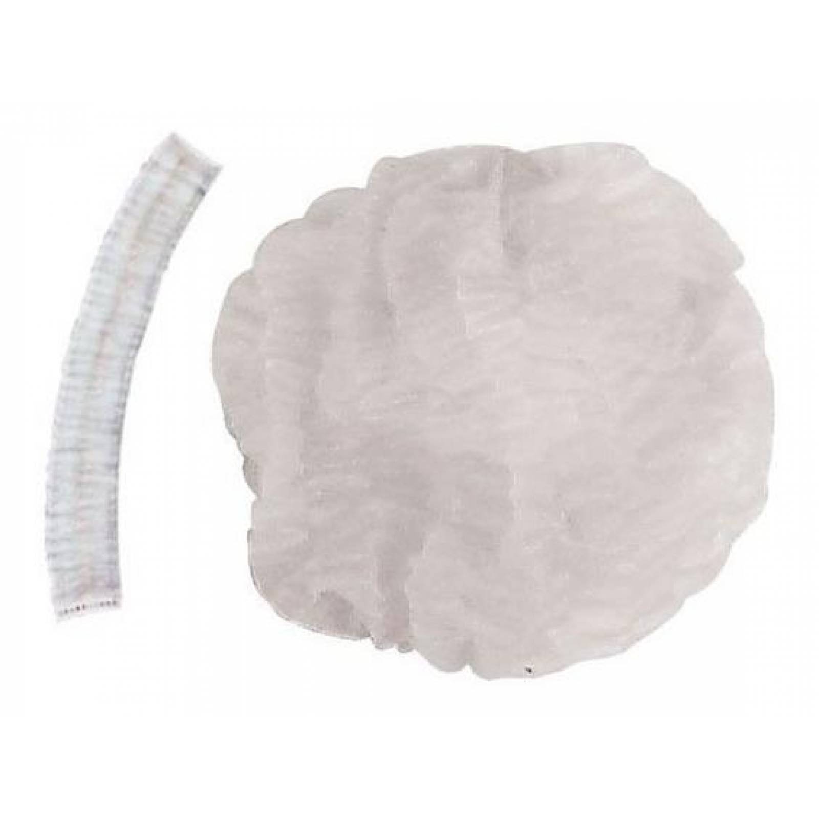 Cofia plisada blanca paquete de 1000 piezas ms-cpb 