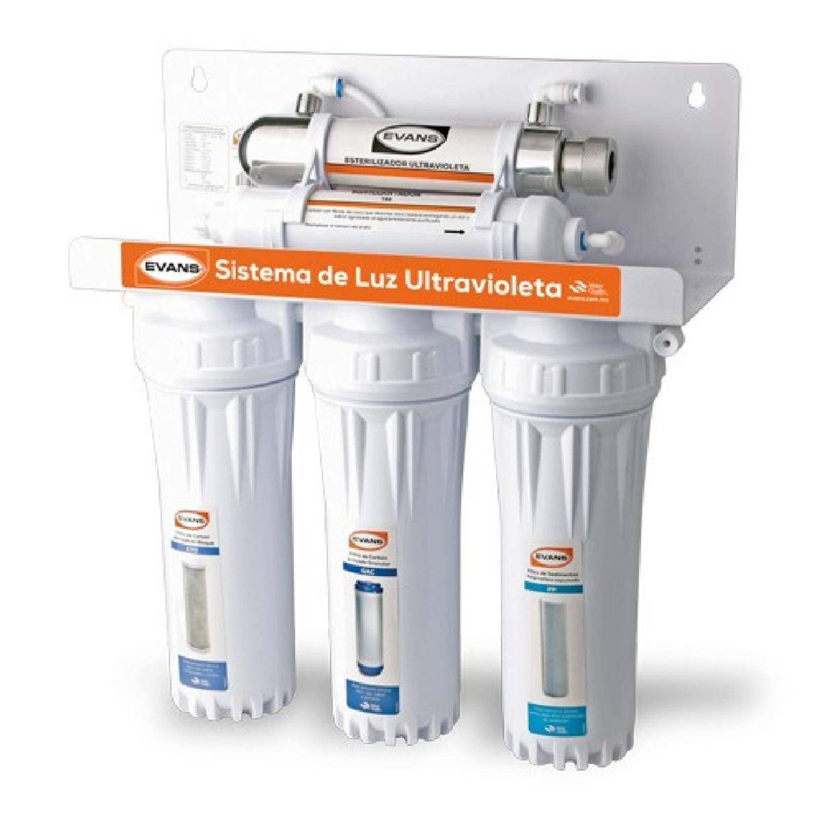 Purificador Agua 5 Etapas Con Luz Ultravioleta Wp-1 Evans 