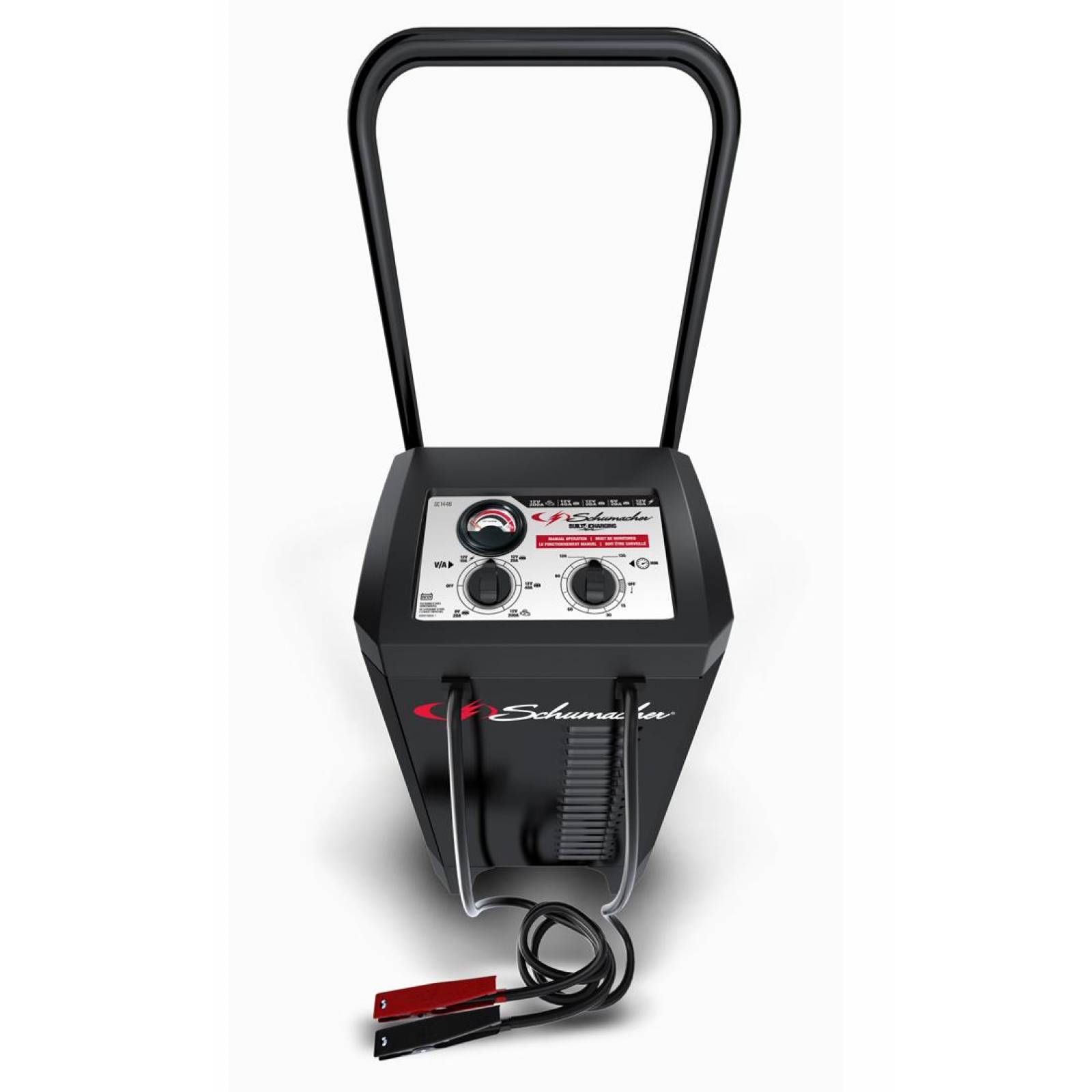 CARGADOR / ARRANCADOR 200/40/20/10 AMP MANUAL SCHUMACHER 