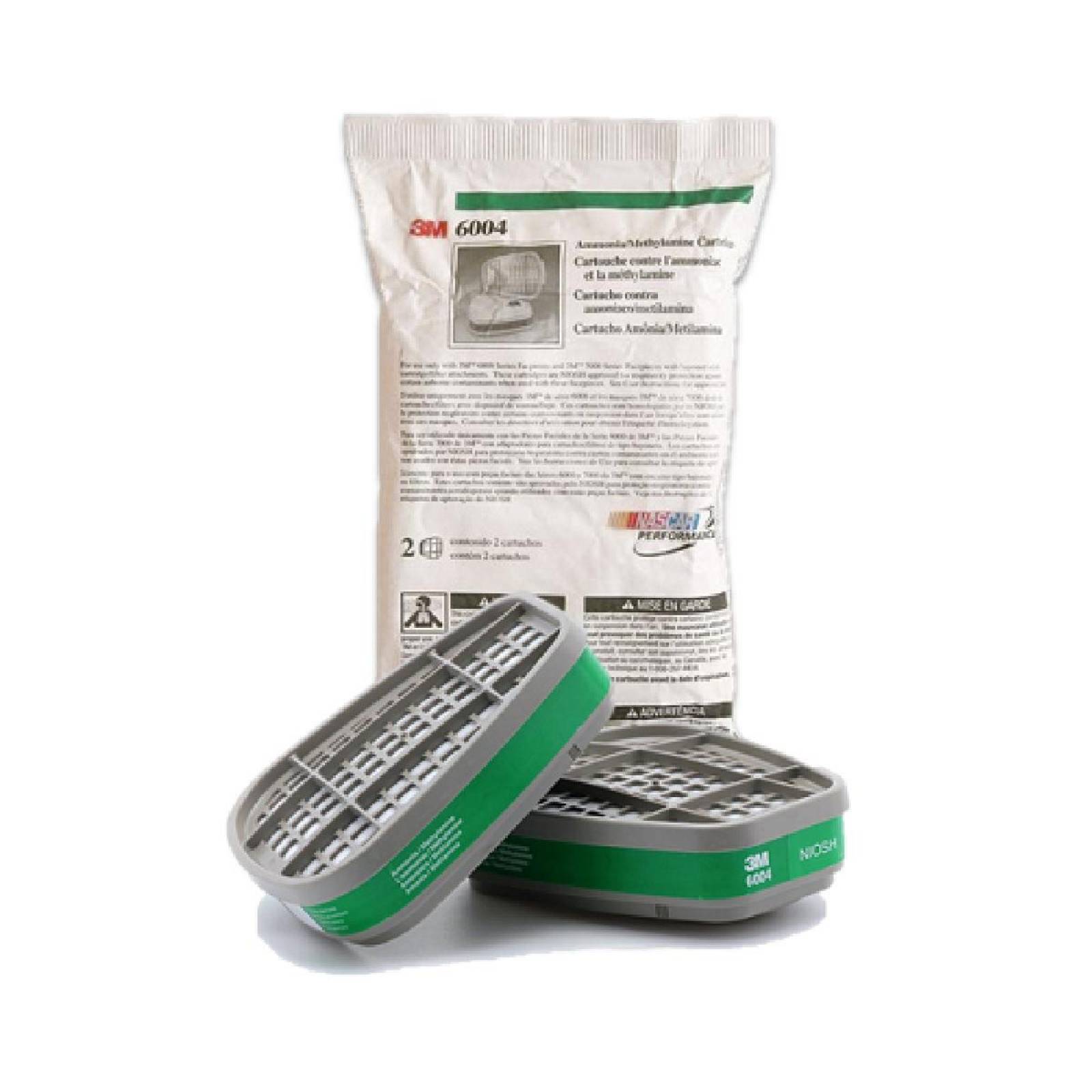 CARTUCHO PARA AMONIACO PAQ CON 2 PZAS 3M 6004