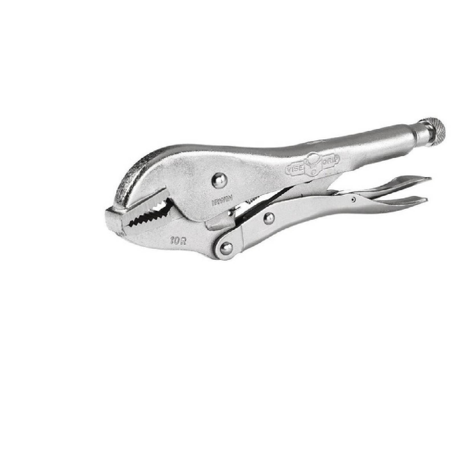 Pinza presión 10r quijada recta 10 vise grip 102l3 irwin