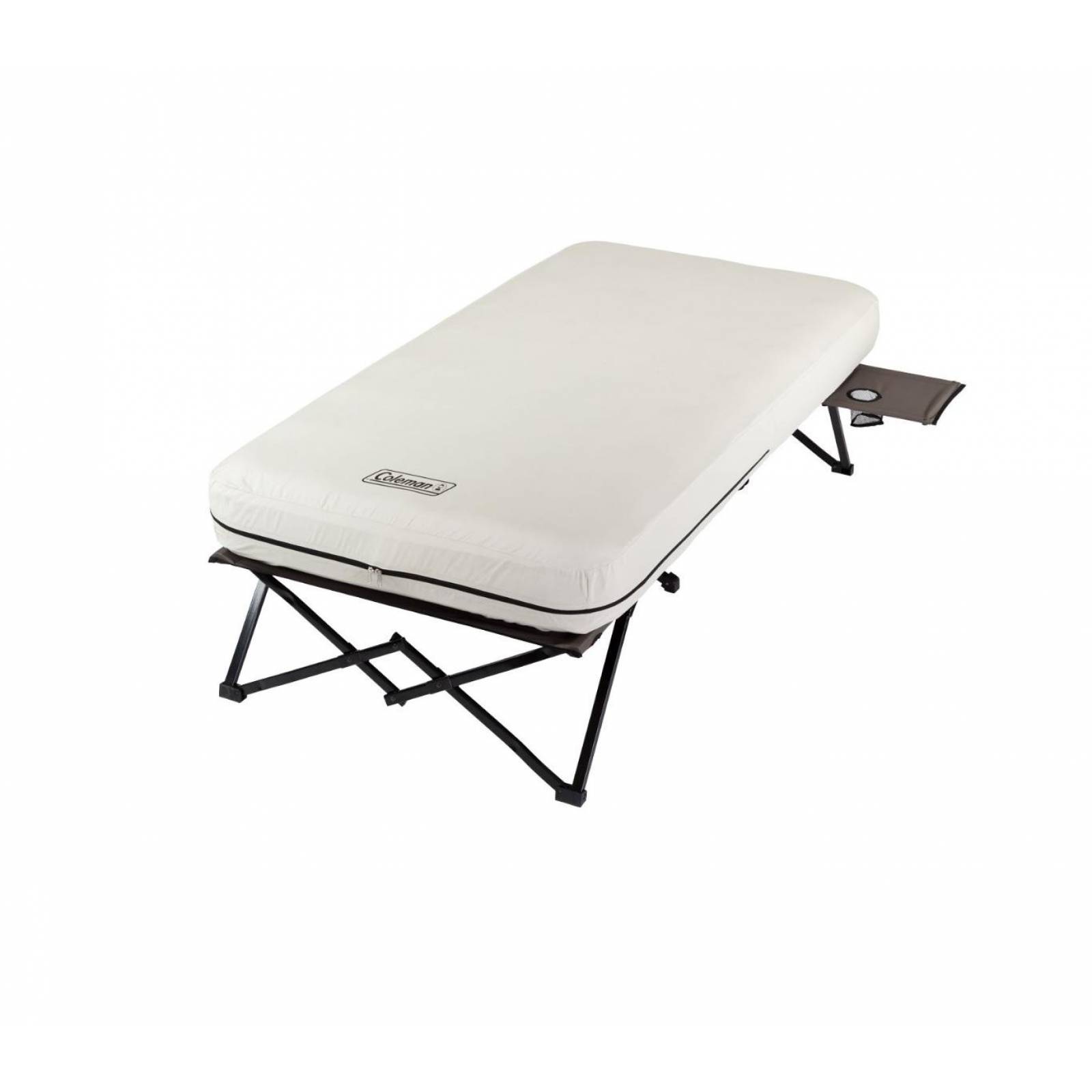 CATRE CON COLCHON INFLABLE INDIVIDUAL COLEMAN 