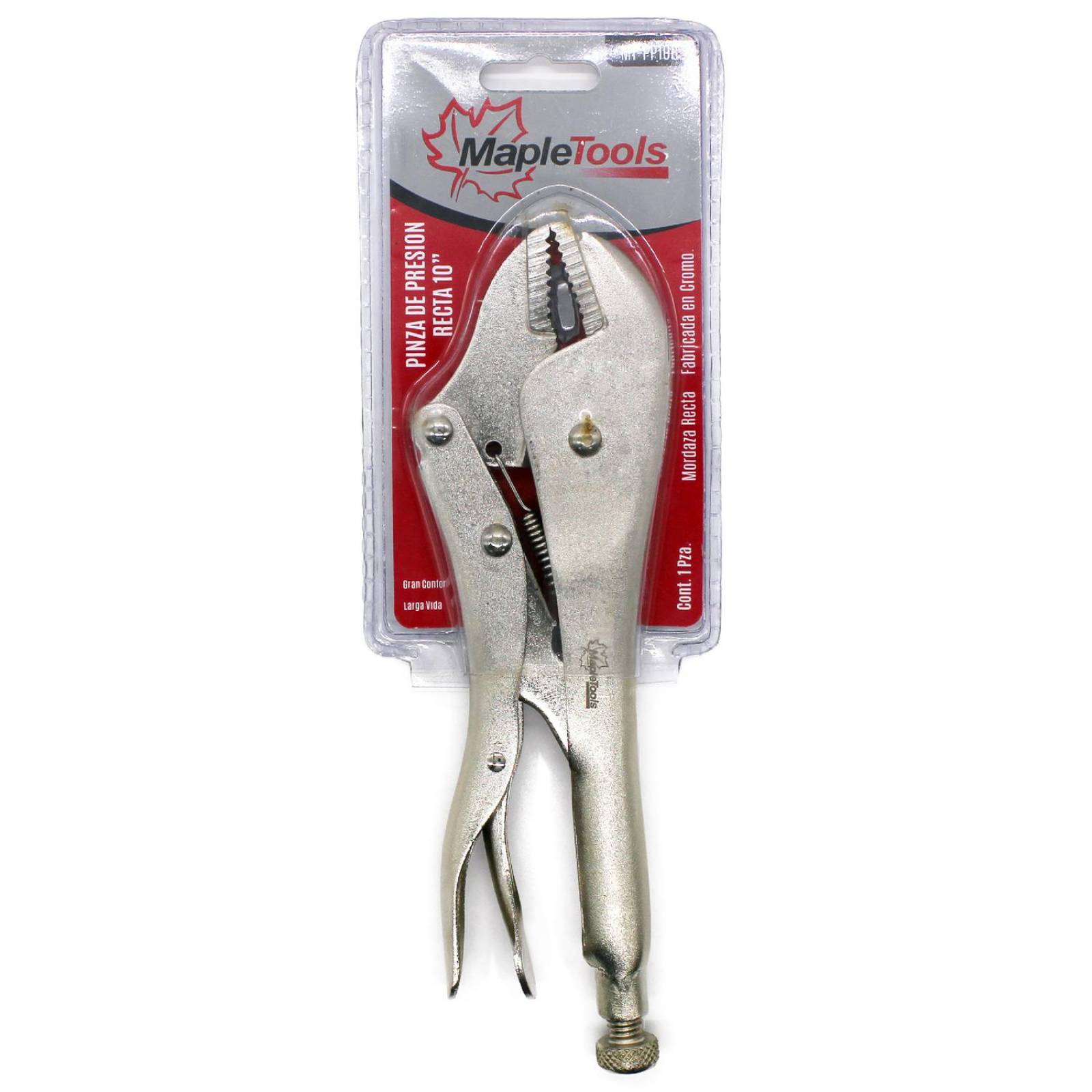 PINZA DE PRESION QUIJADA RECTA 10" MAPLE TOOLS