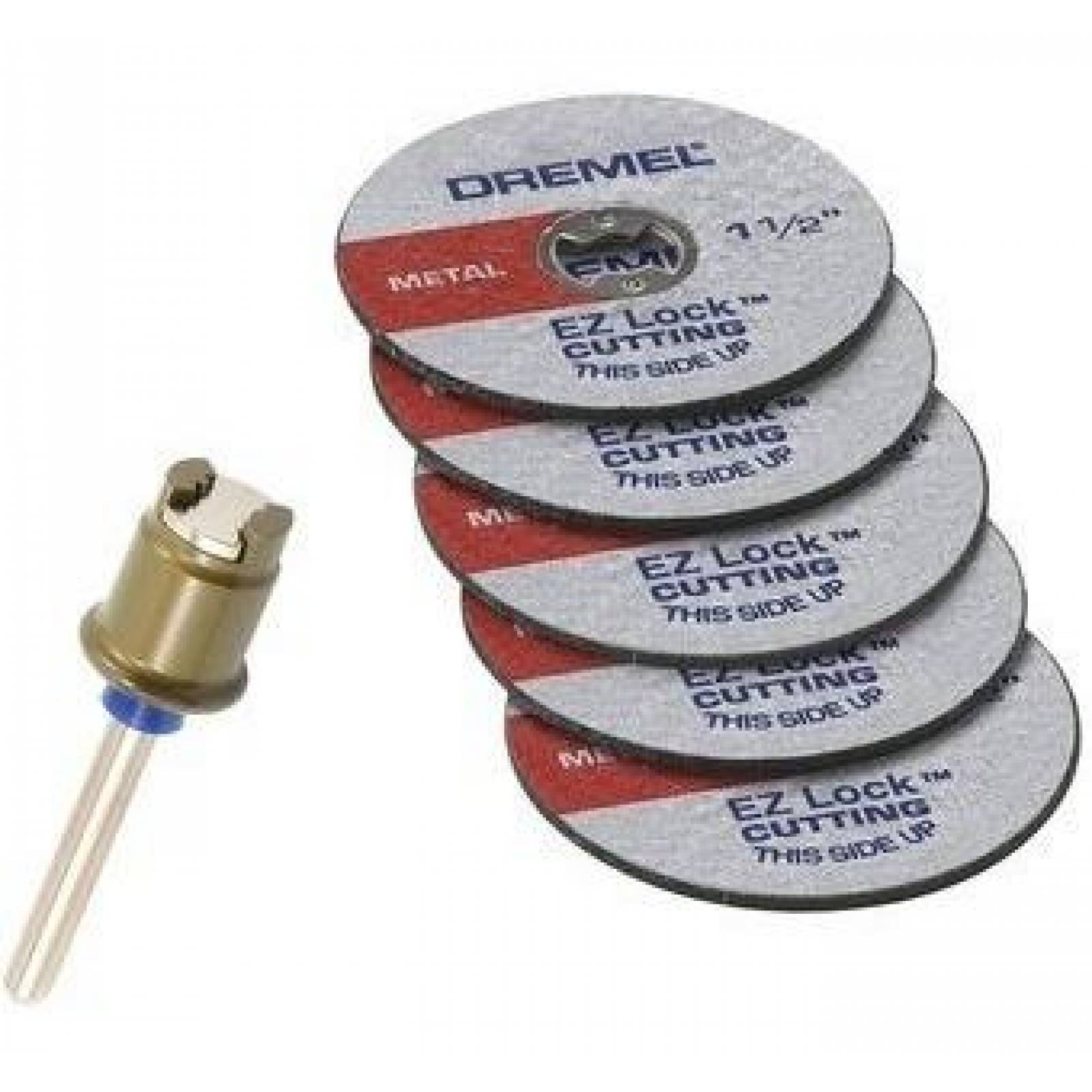 Kit discos de corte ez lock dremel ez688-01 