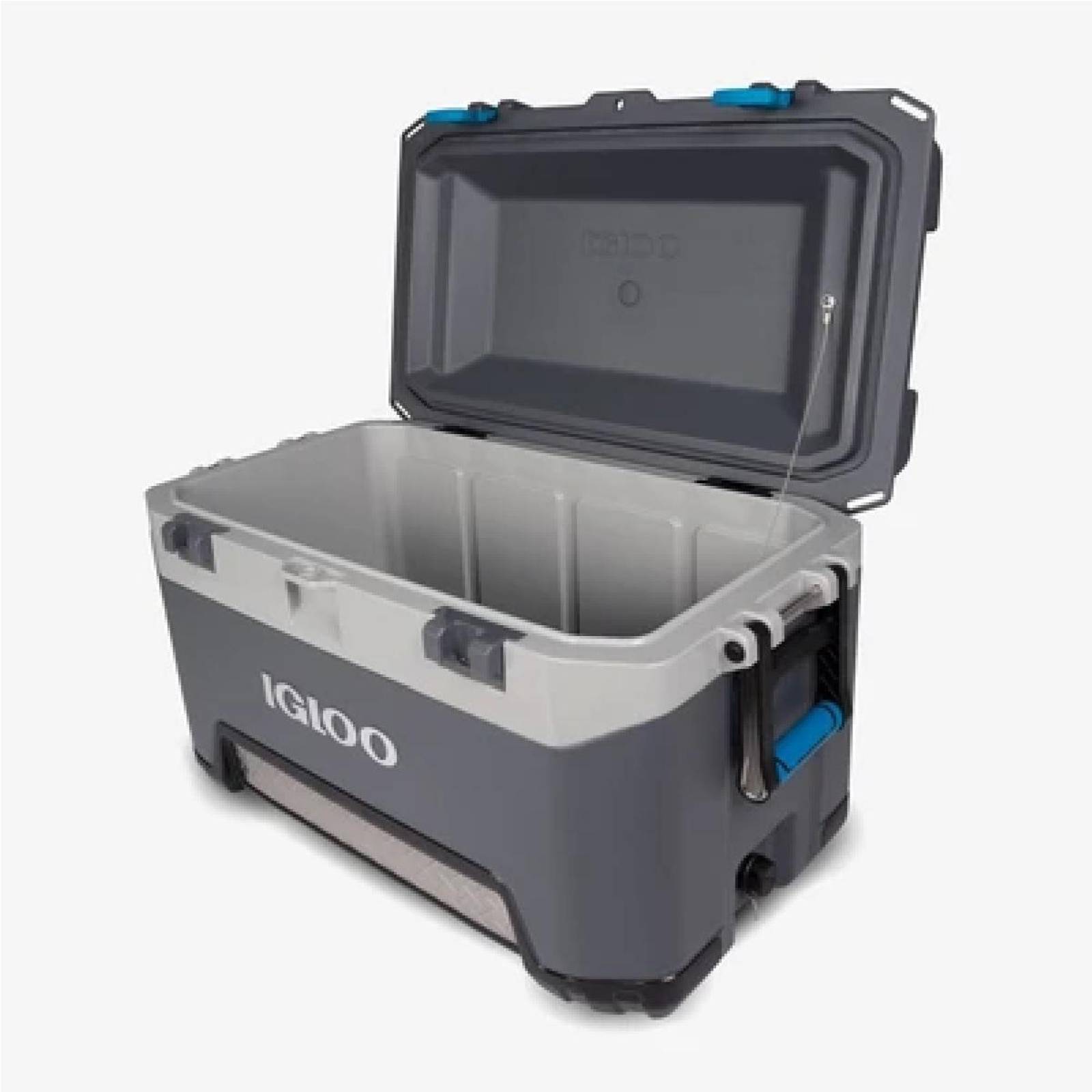 HIELERA 72 QT BMX GRIS CARBONITE / FIESTA BLUE 101 LATAS IGLOO 