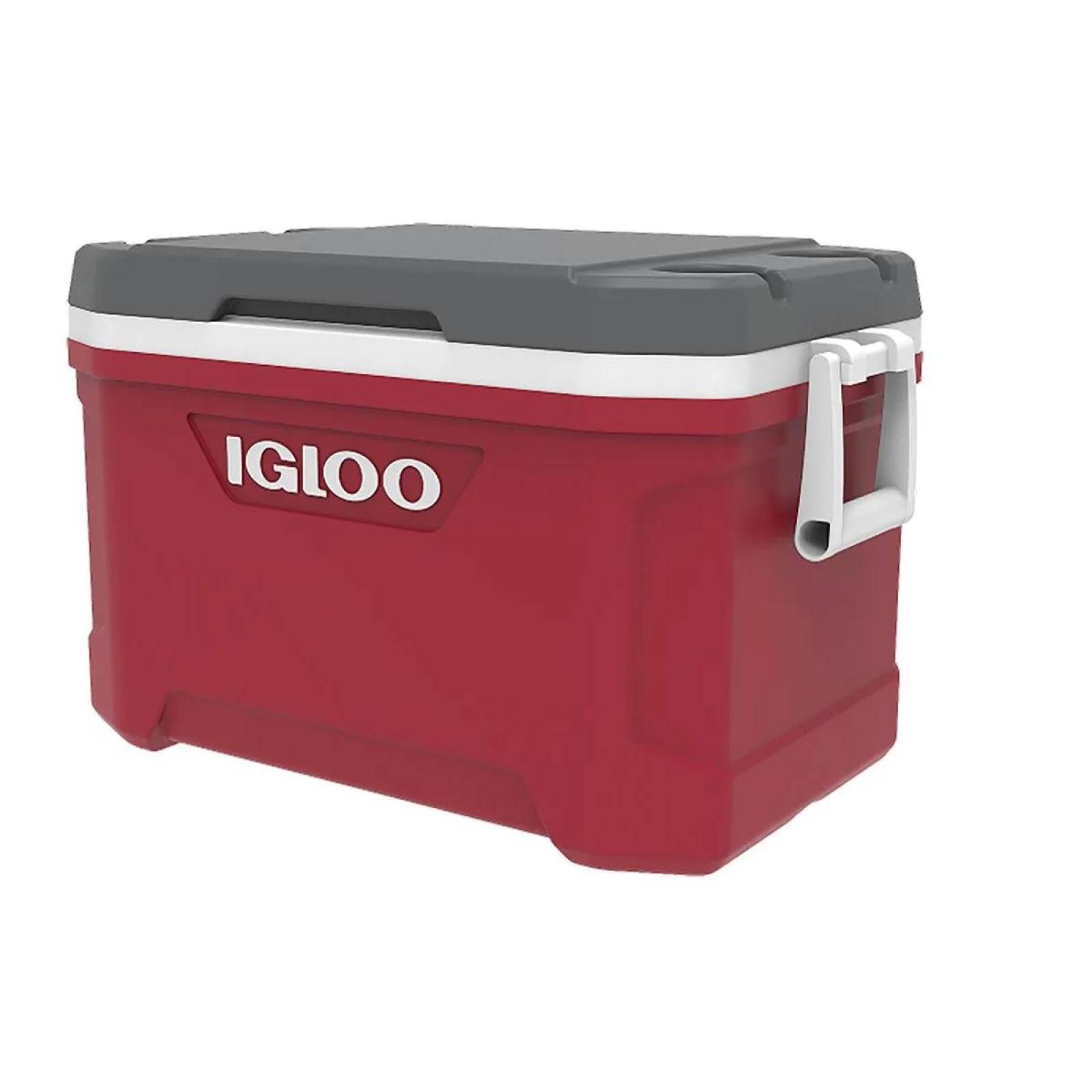 HIELERA 52 QT LATITUDE ROJA INDUSTRIAL 76 LATAS IGLOO 