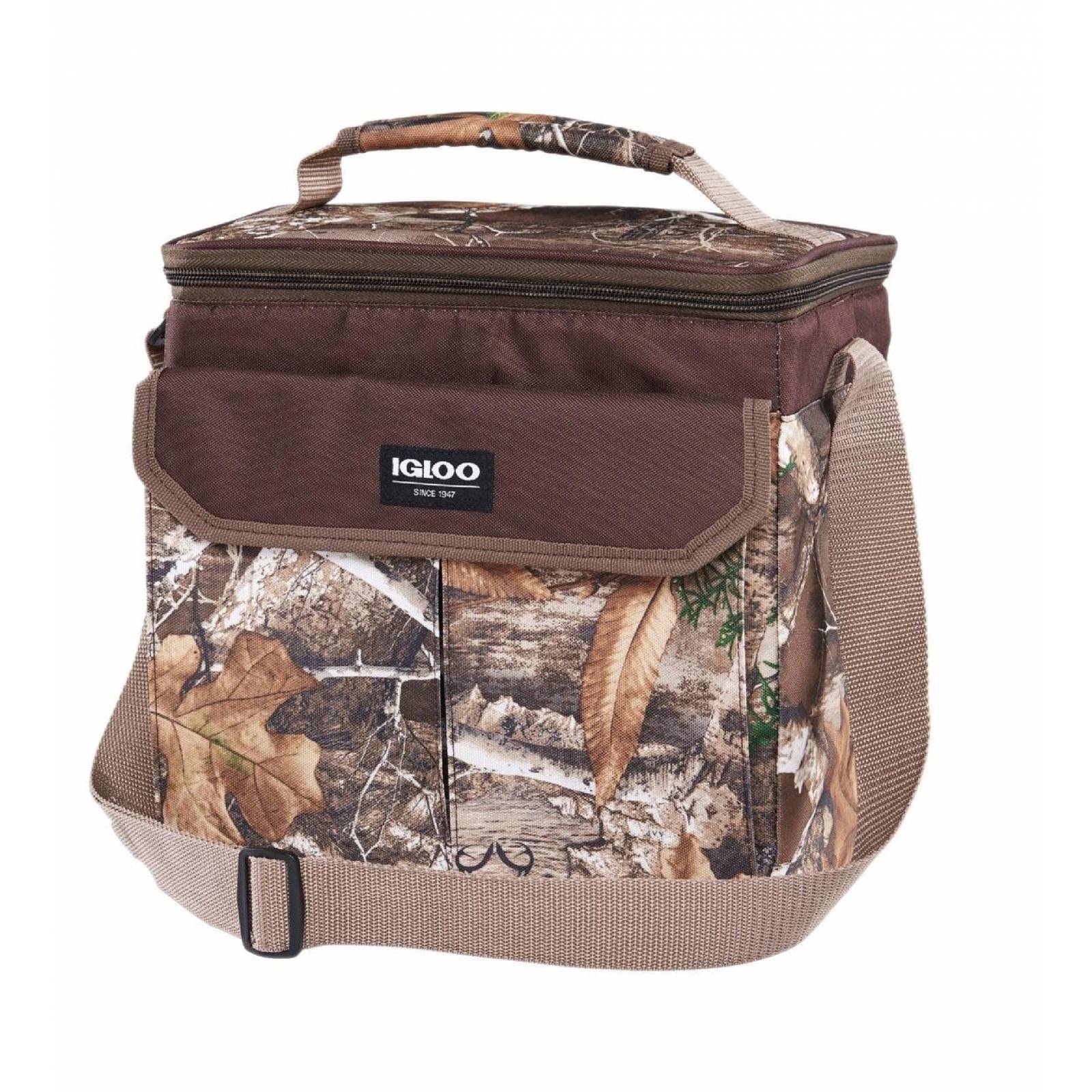 HIELERA HARD LINER 12 LATAS CAMOUFLAJE (REALTREE) IGLOO 