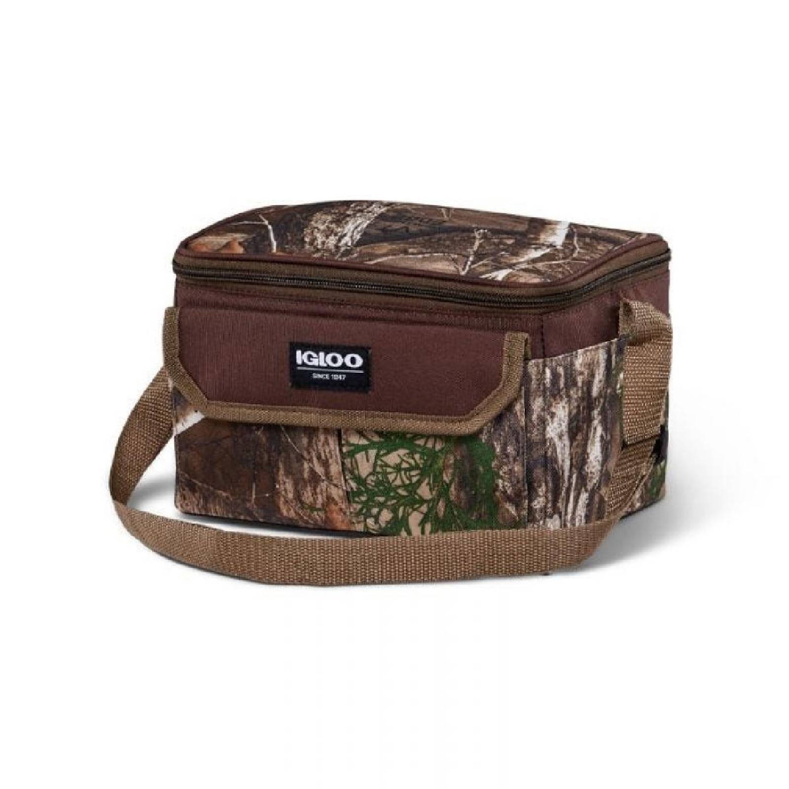 HIELERA COLAPSABLE 6 LATAS CAMOUFLAJE (REALTREE) IGLOO 