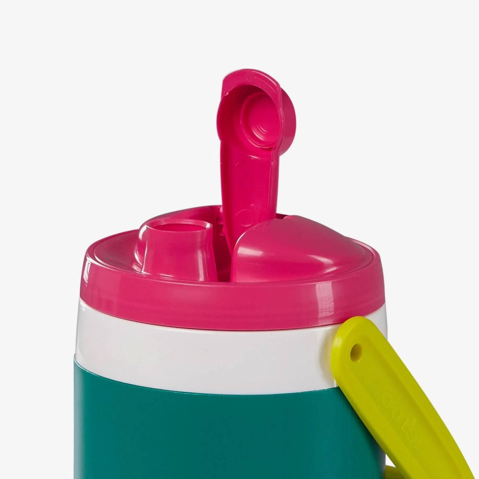 TERMO 1/2 GALON RETRO PICINC VERDE / ROSA MAGENTA IGLOO 