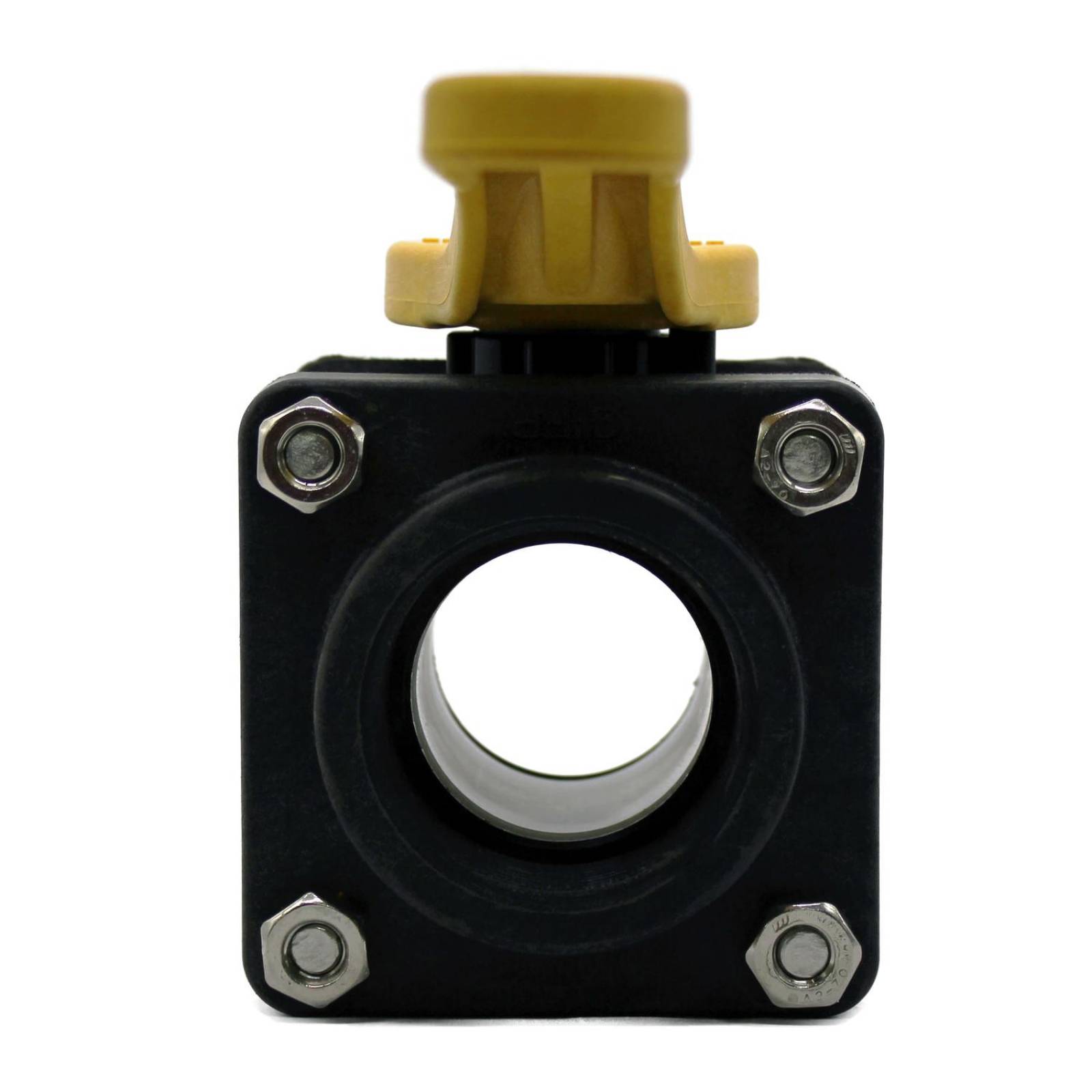 VALVULA POLIPROPILENO DE PASO 1-1/4" 4 TORNILLOS MAPLE TOOLS