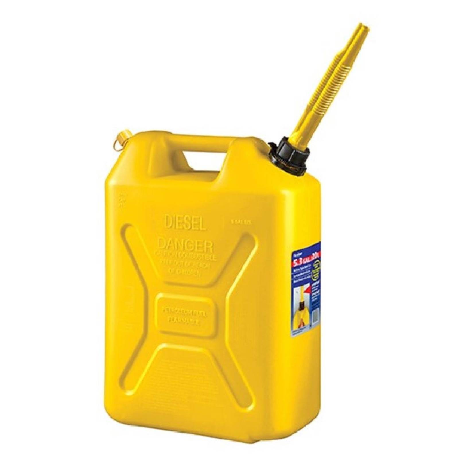 BIDON PARA DIESEL AMARILLO 20 LITROS SCEPTER 