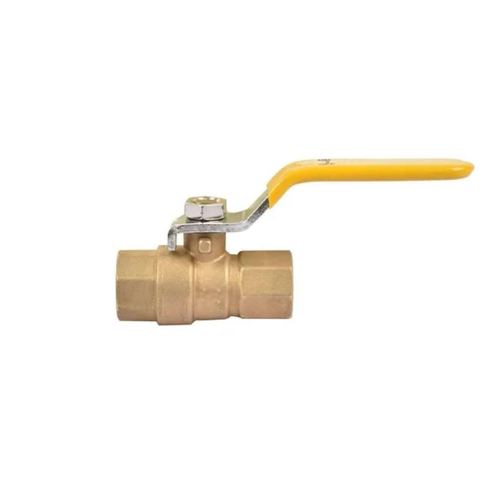 VÁLVULA DE ESFERA ROSCADA PARA GAS 3/8" 