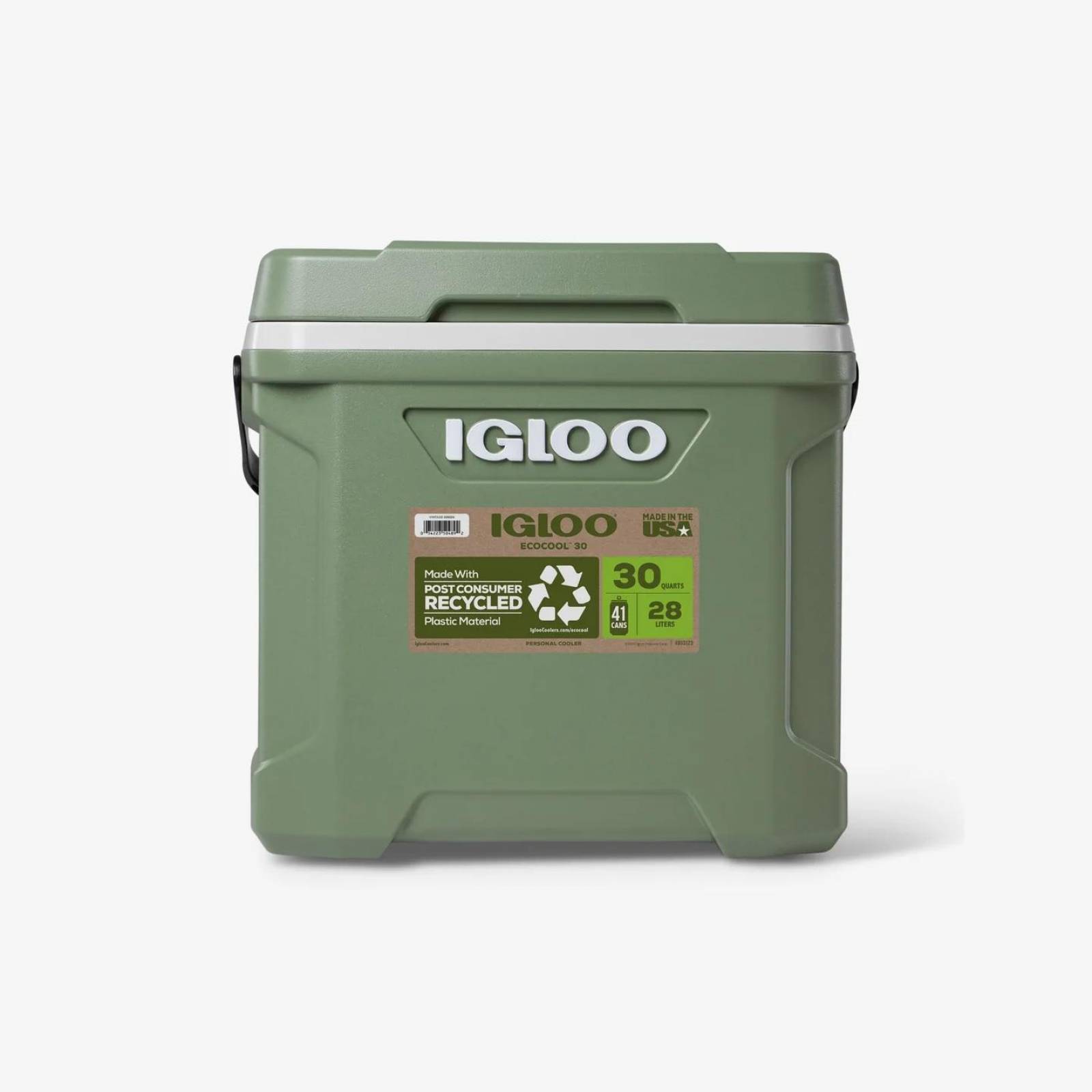 HIELERA 30 QT VERDE ECOLÓGICO IGLOO 
