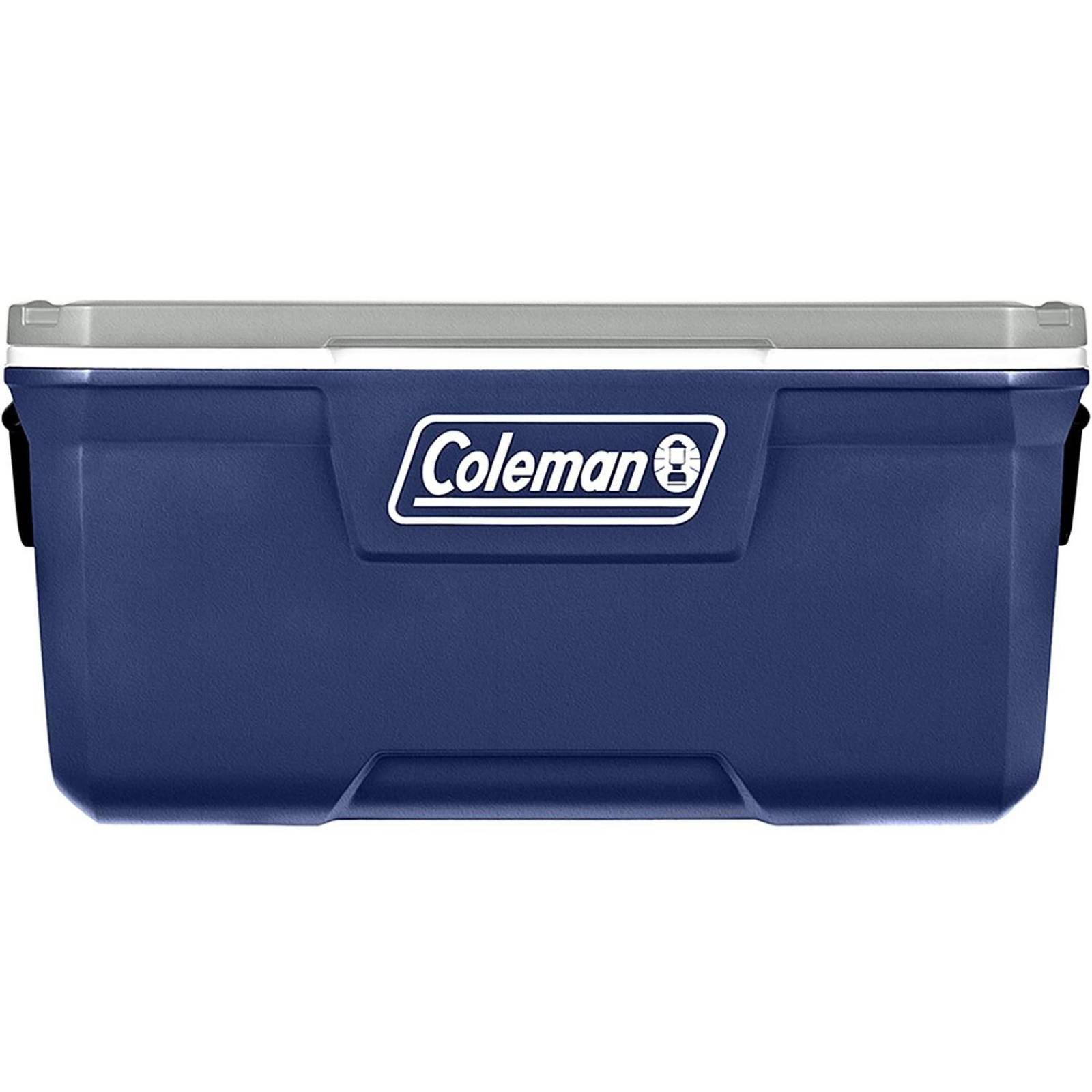HIELERA 120 QT AZUL/TAPA GRIS COLEMAN 
