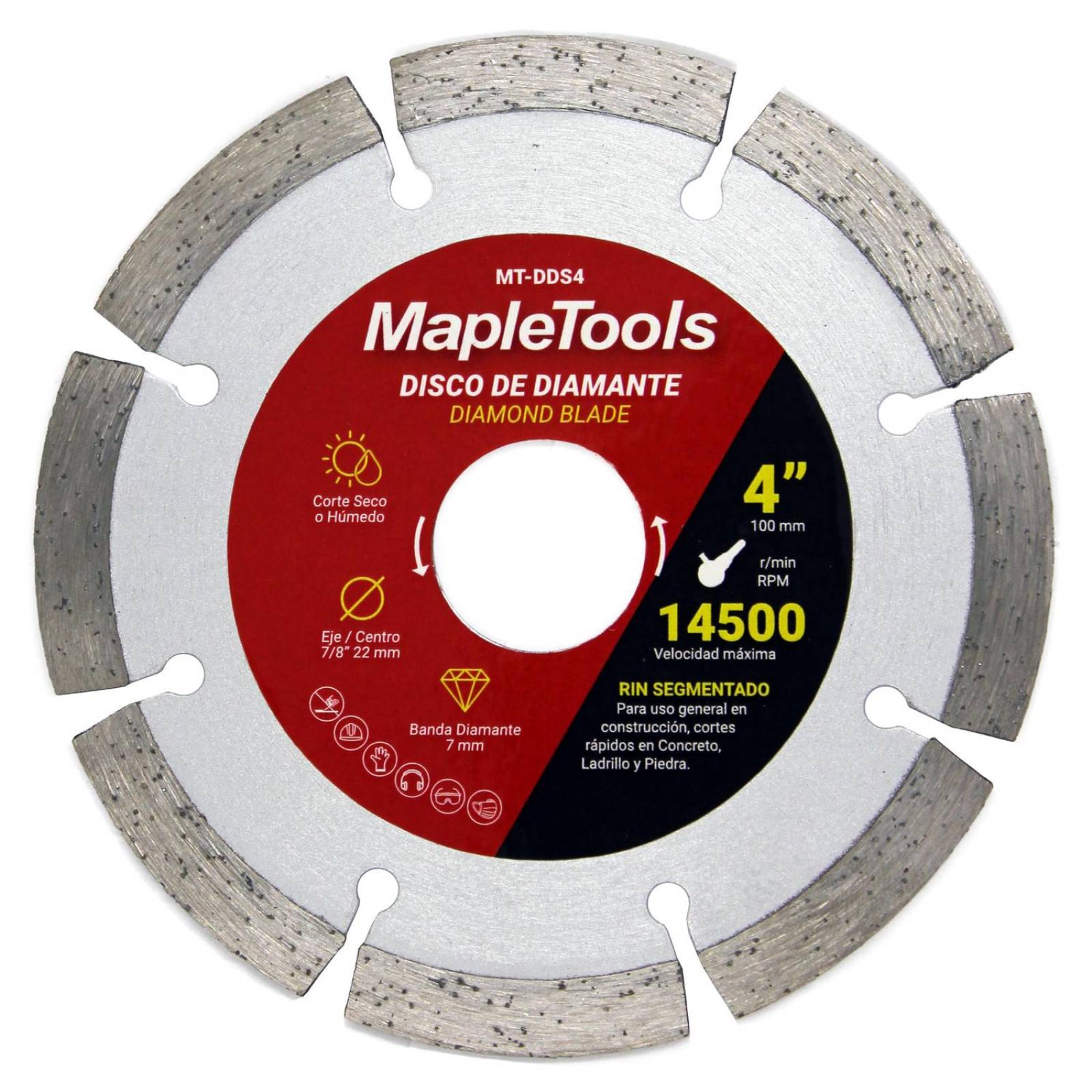 Disco Rastrello Diamantato 115mm Per Mortaio - Diamond Pro DP4501
