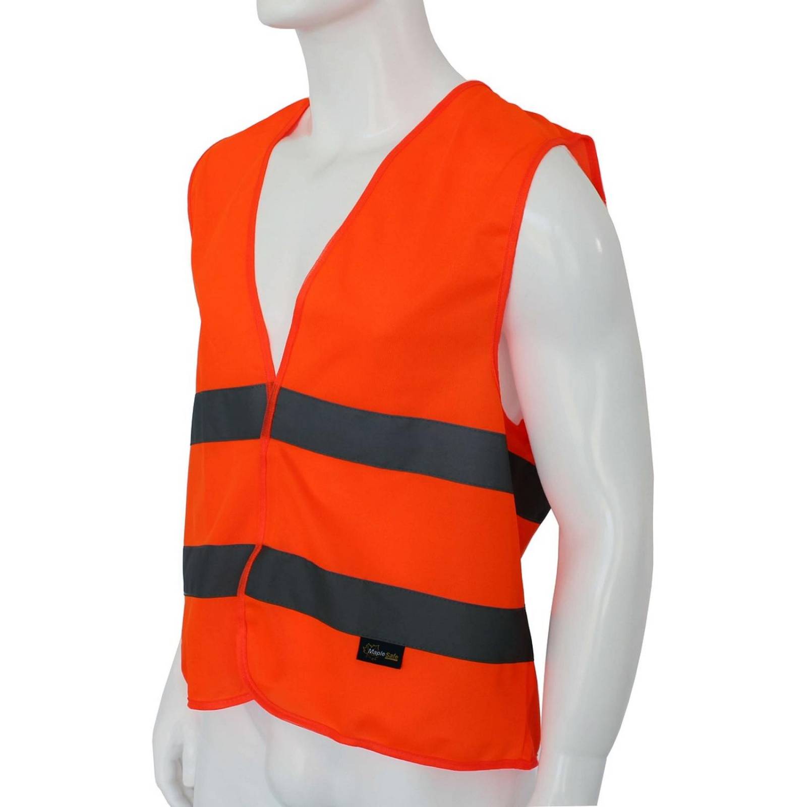 CHALECO REFLEJANTE NARANJA MAPLE SAFE 