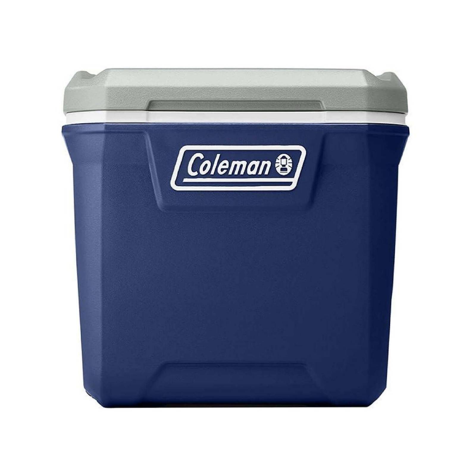 HIELERA 65 QT AZUL TAPA GRIS COLEMAN 