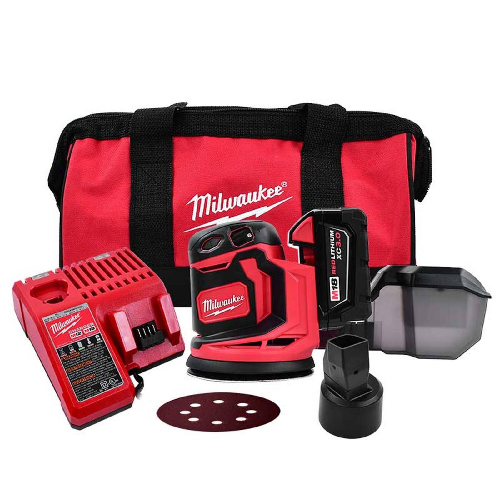 LIJADORA ORBITAL M18 INALAMBRICA ALEATORIA MILWAUKEE