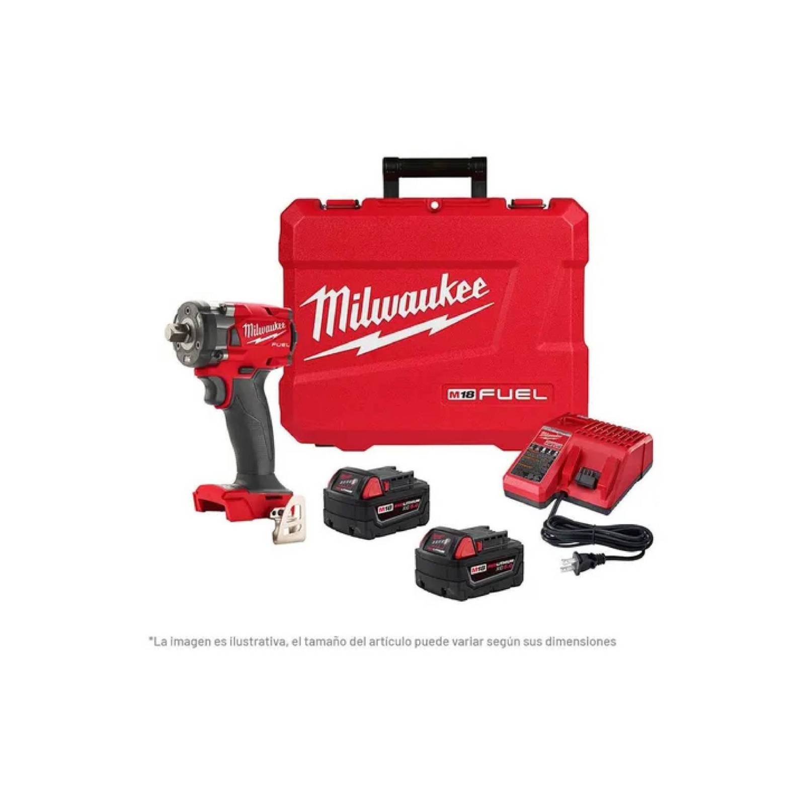 PISTOLA DE IMPACTO 1/2 MILWAUKEE 