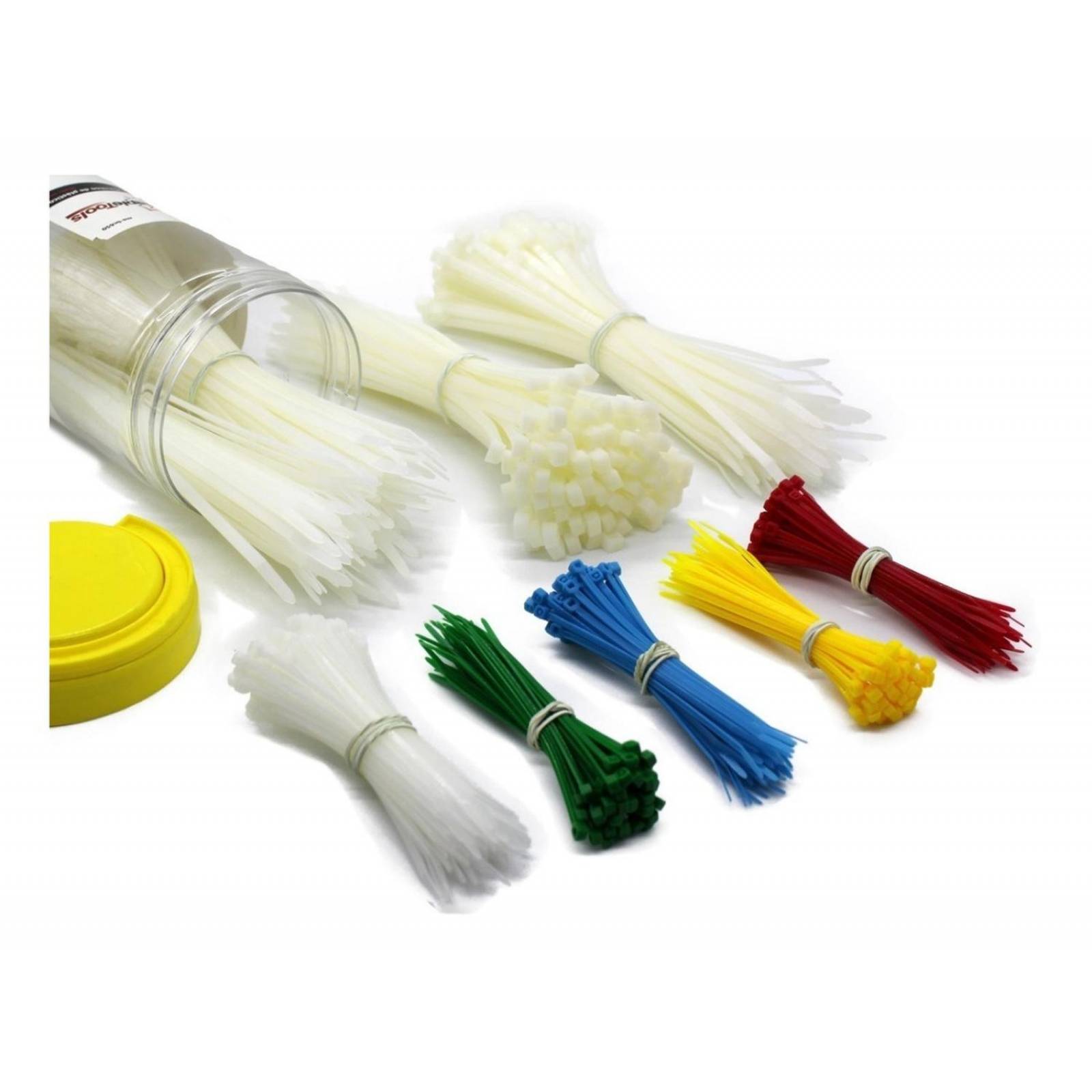 Bote De Cintillos 650 Piezas Colores Variados Maple Tools 