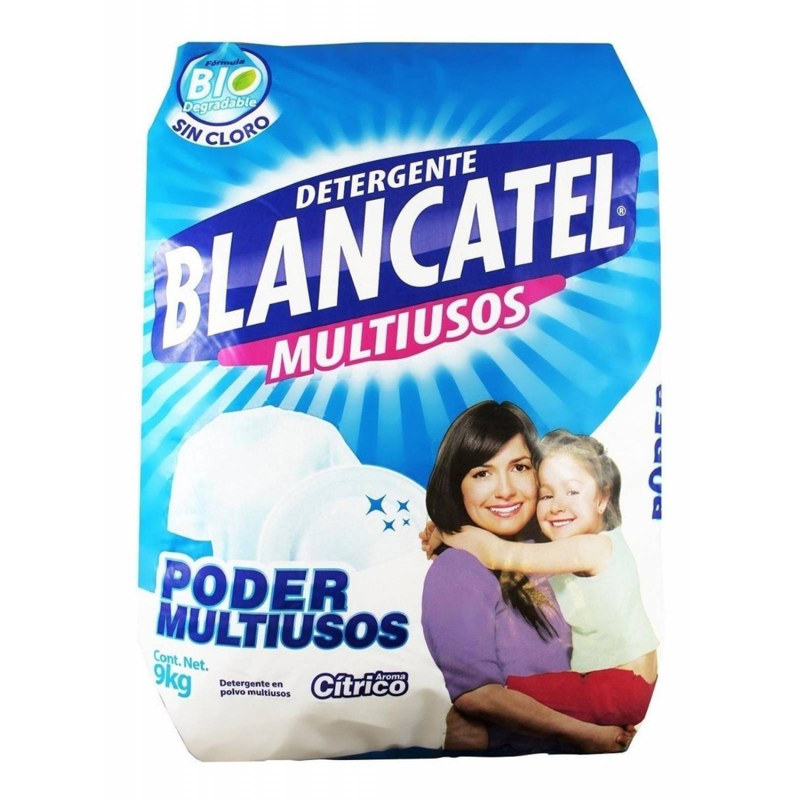 Blancatel Detergente En Polvo Aromas Cítrico 9 K 