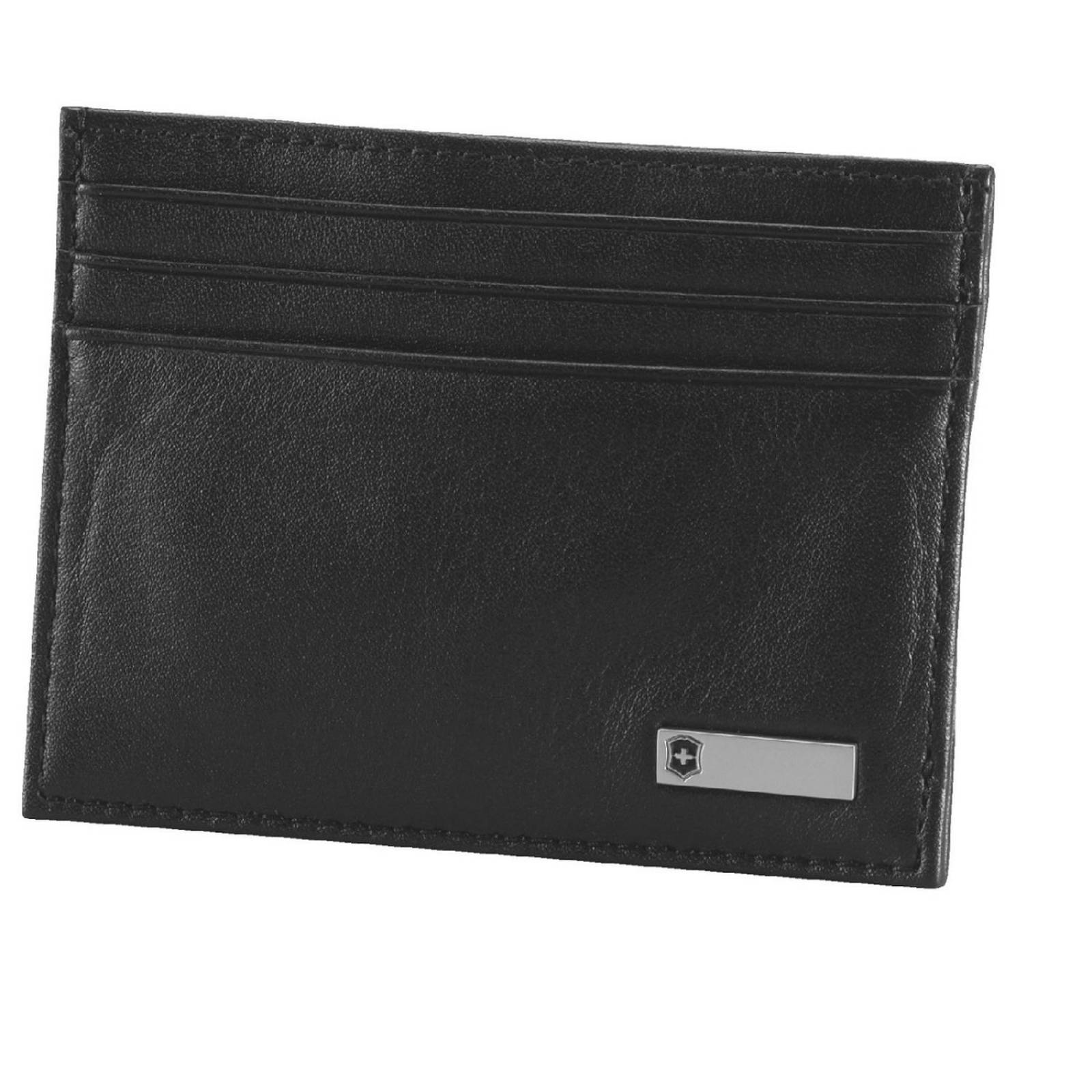 TARJETERO DE PIEL CON CLIP PARA BILLETES VICTORINOX 