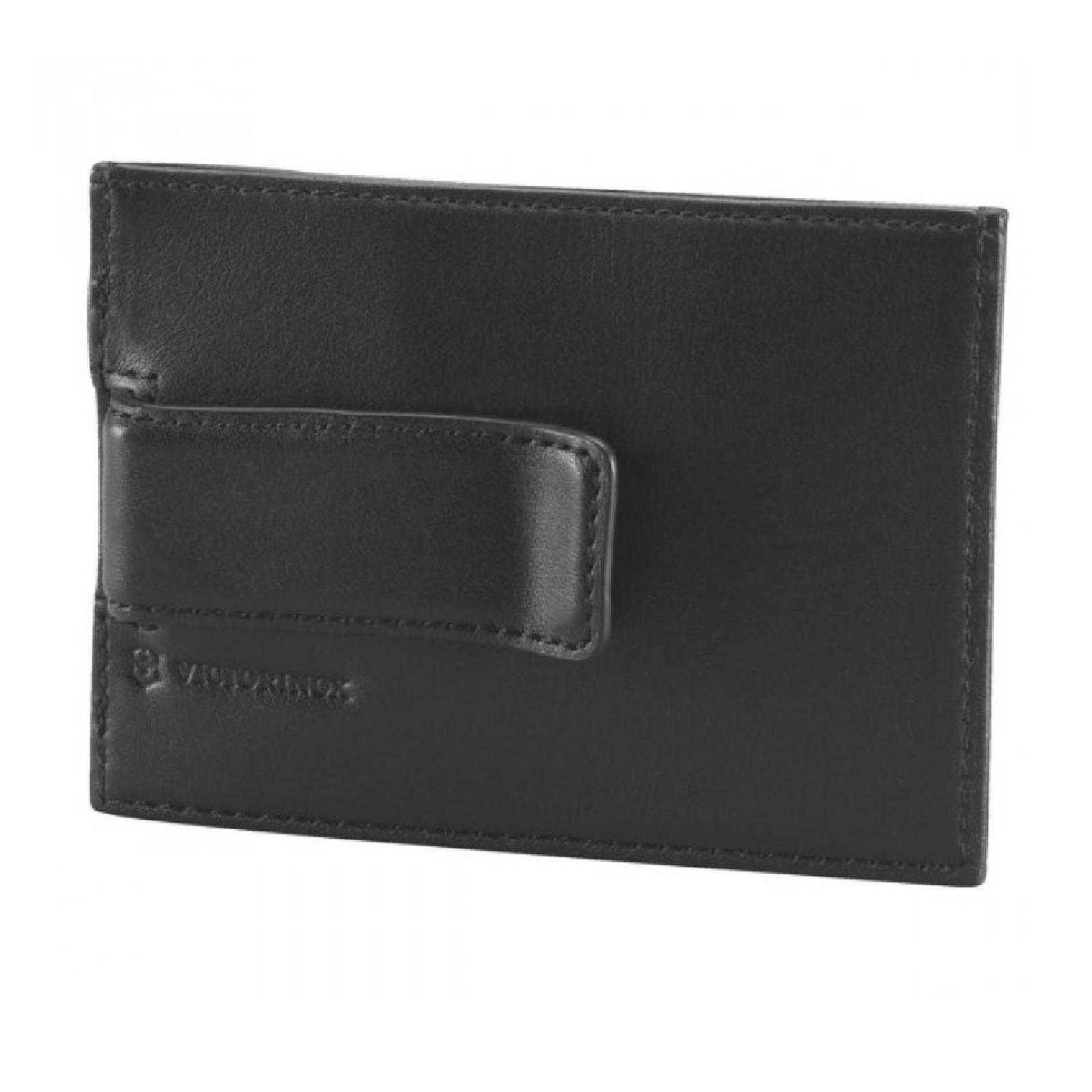 TARJETERO DE PIEL CON CLIP PARA BILLETES VICTORINOX 