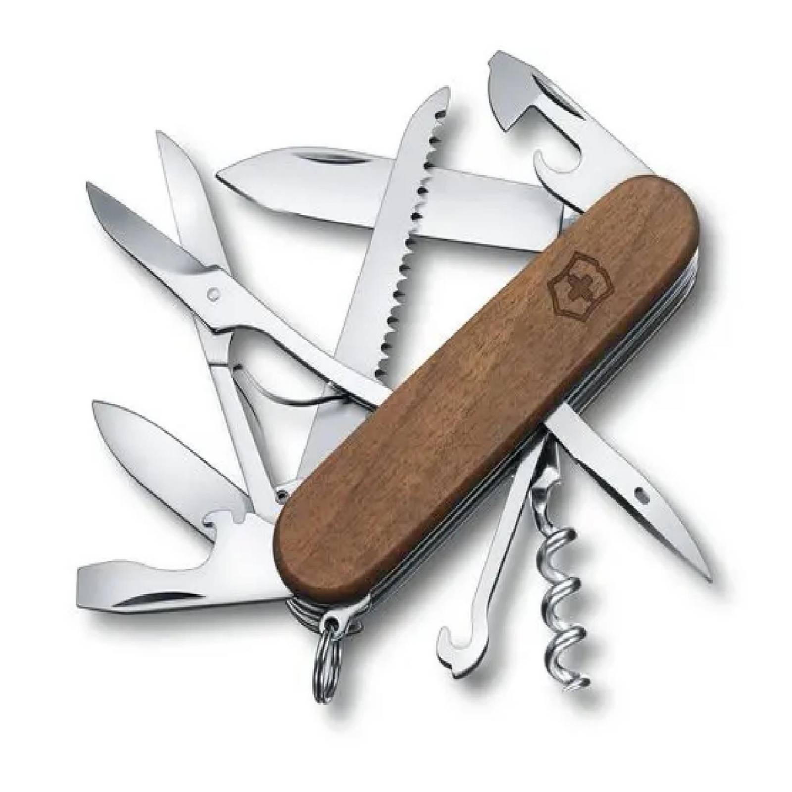 NAVAJA HUTSMAN WOOD CACHAS DE MADERA 13 USOS VICTORINOX 