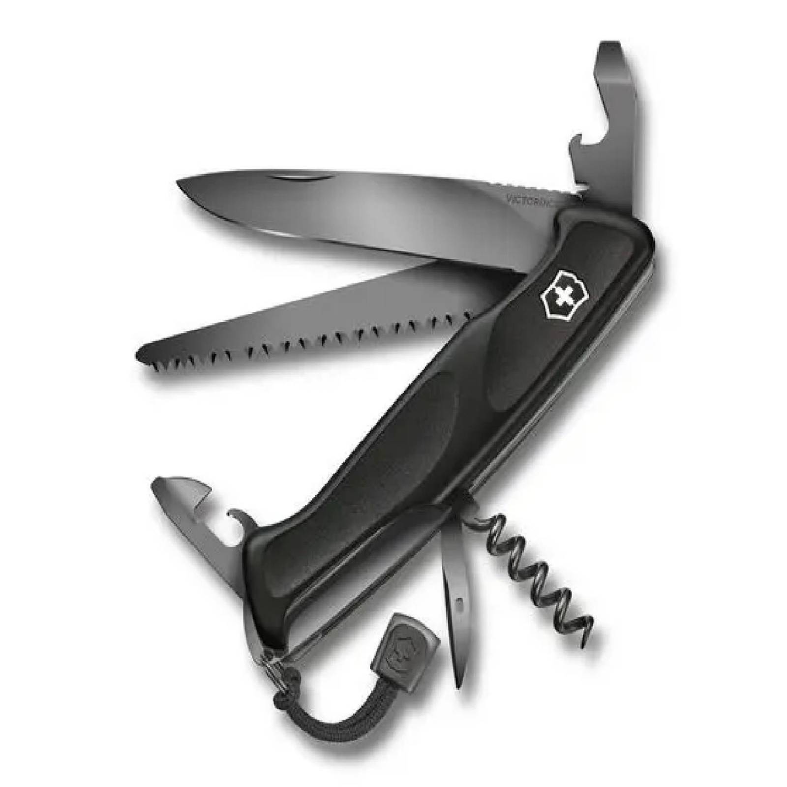 NAVAJA NEGRA RANGER GRIP 55 130MM ONYX 13 USOS VICTORINOX 