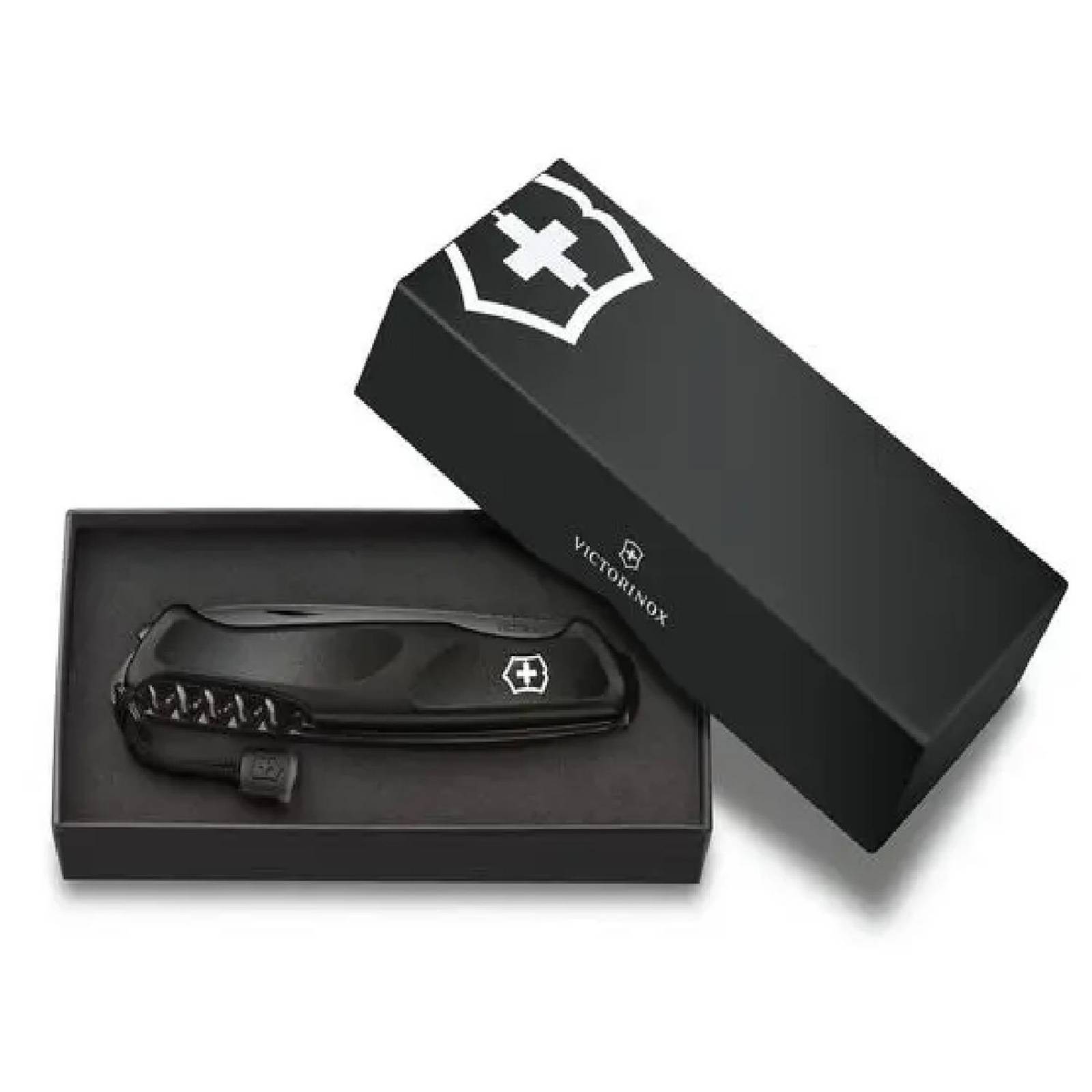NAVAJA NEGRA RANGER GRIP 55 130MM ONYX 13 USOS VICTORINOX 