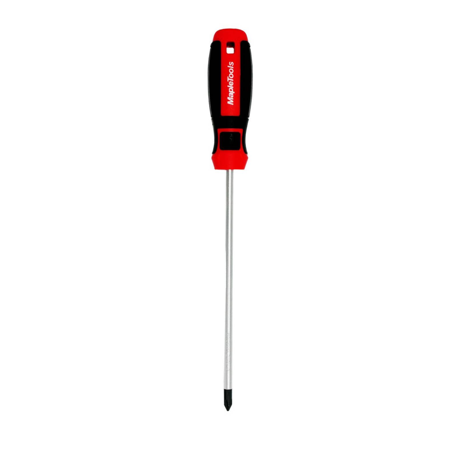 DESARMADOR CRUZ 1/4X8 PULG MANGO ERGONOMICO 5 PIEZAS 