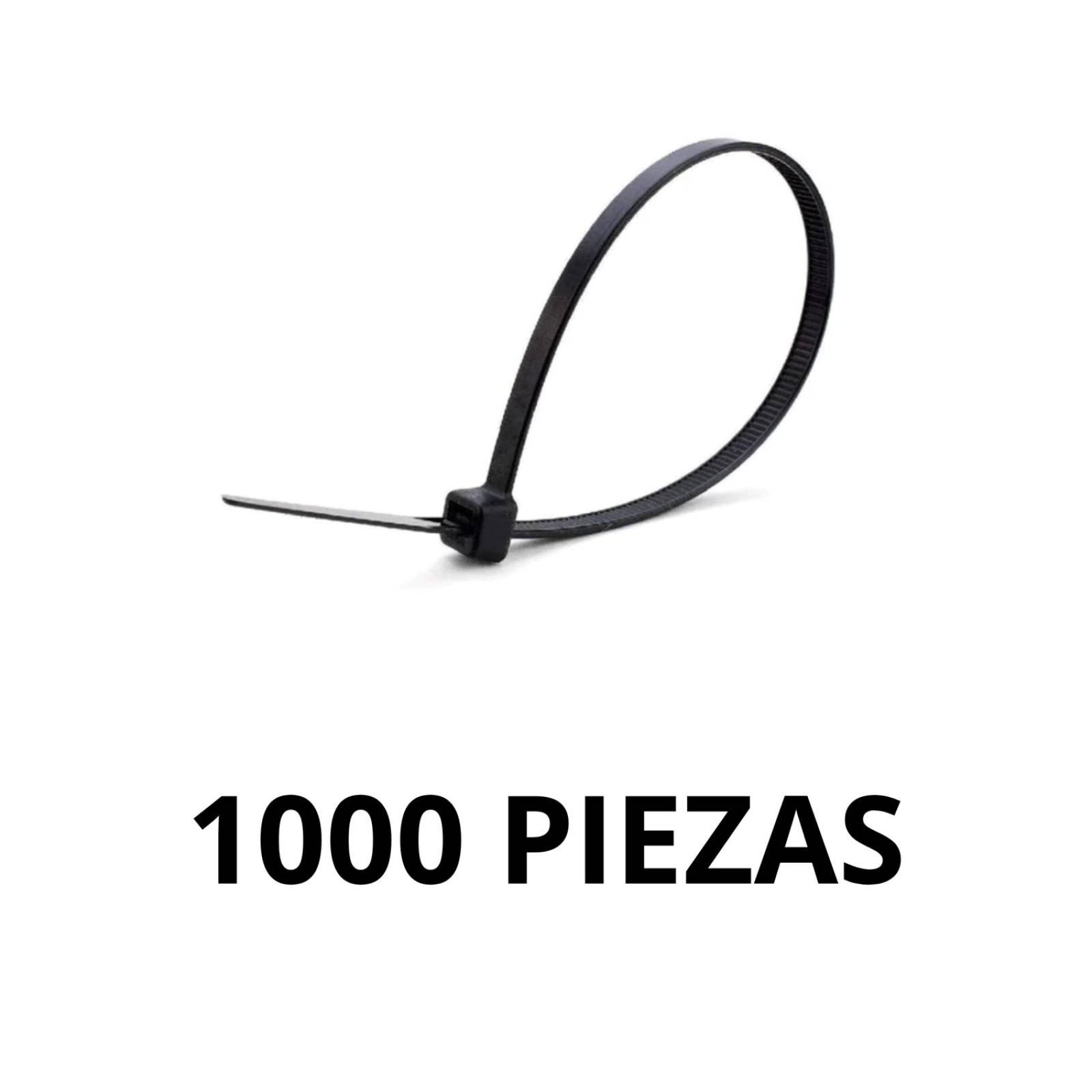 1000 PZAS CINCHOS DE PLASTICO 3.6 X 15 CM MAPLE TOOLS