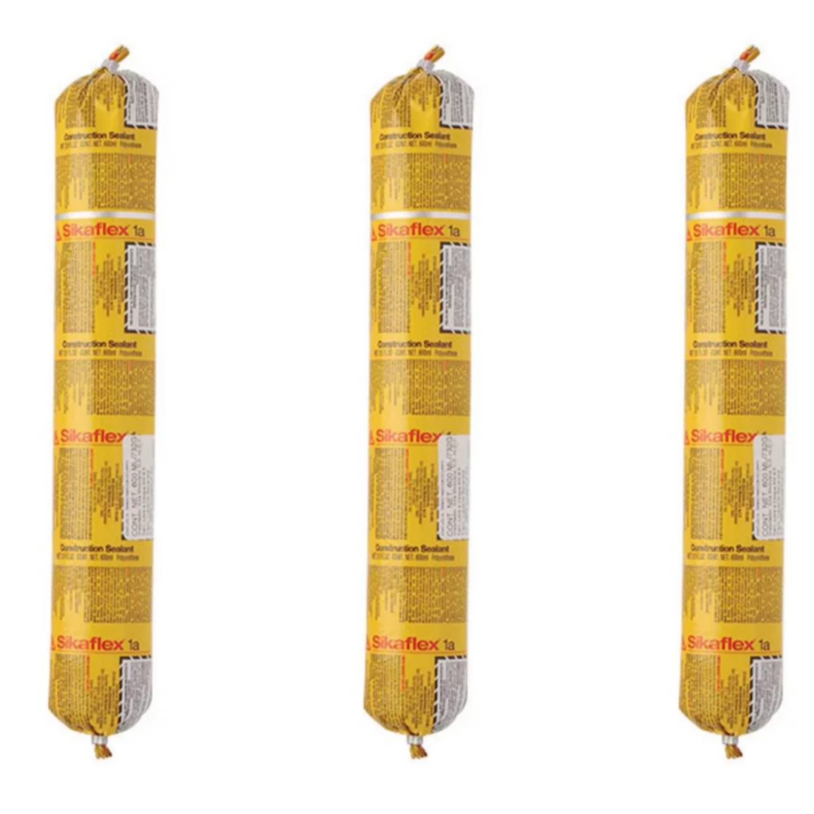 3 PACK SELLADOR ELASTICO SIKAFLEX-1A PURFORM BLANCO 600 ML SIKA