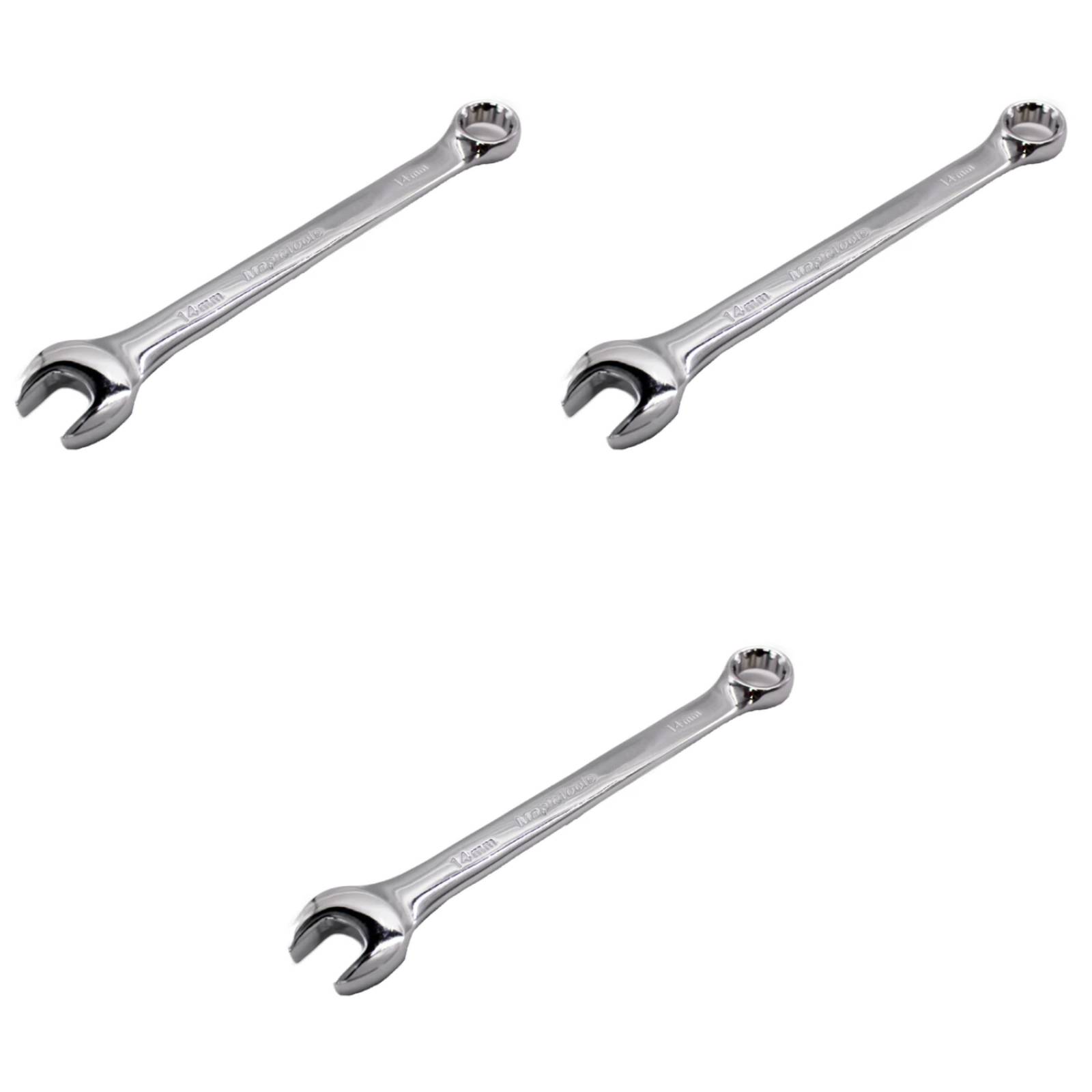 3 PIEZAS LLAVE COMBINADA 22MM MAPLE TOOLS 