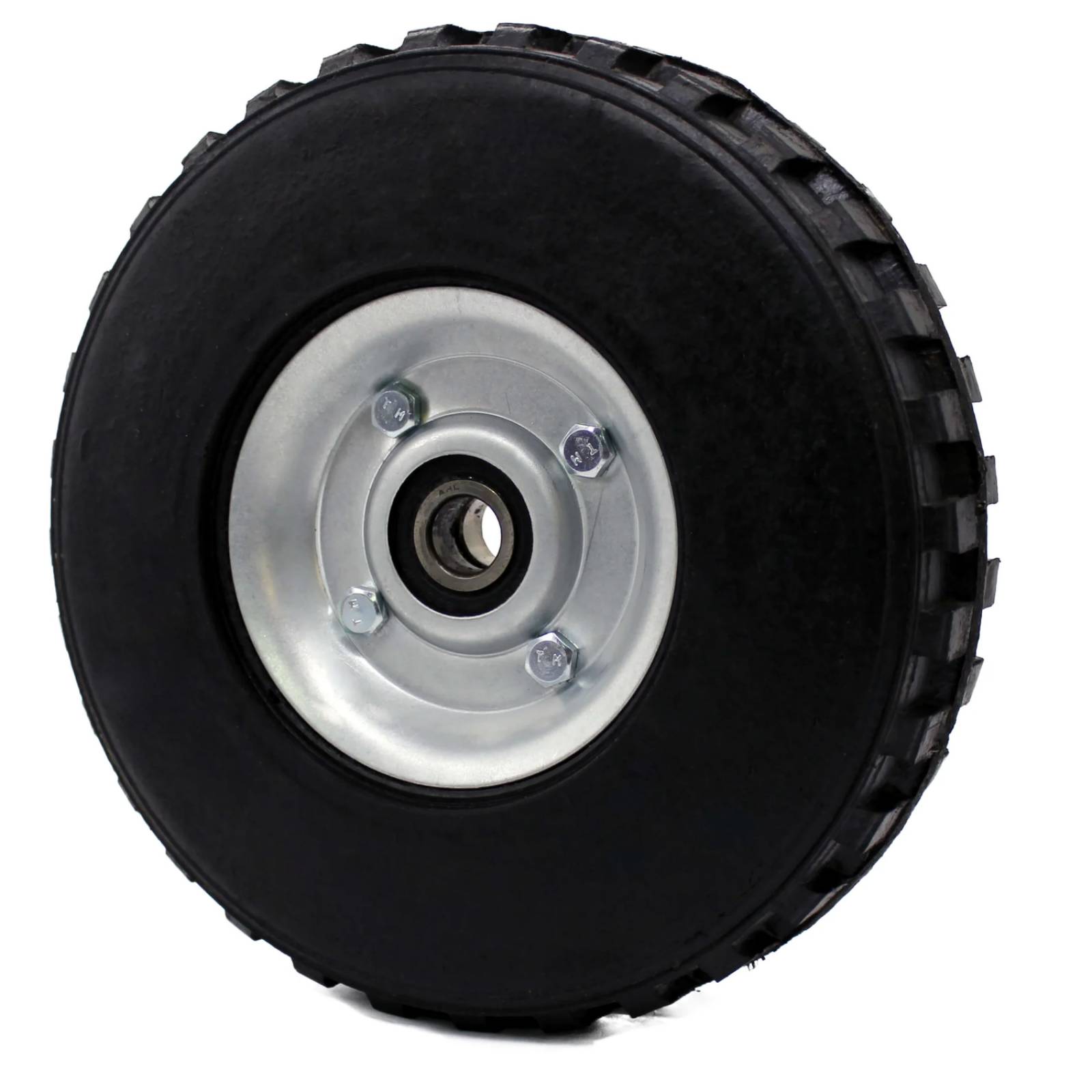 KIT 4 RUEDAS DIABLITO DOBLE BALERO RIN DE LAMINA 8 PULG MAPLE TOOLS