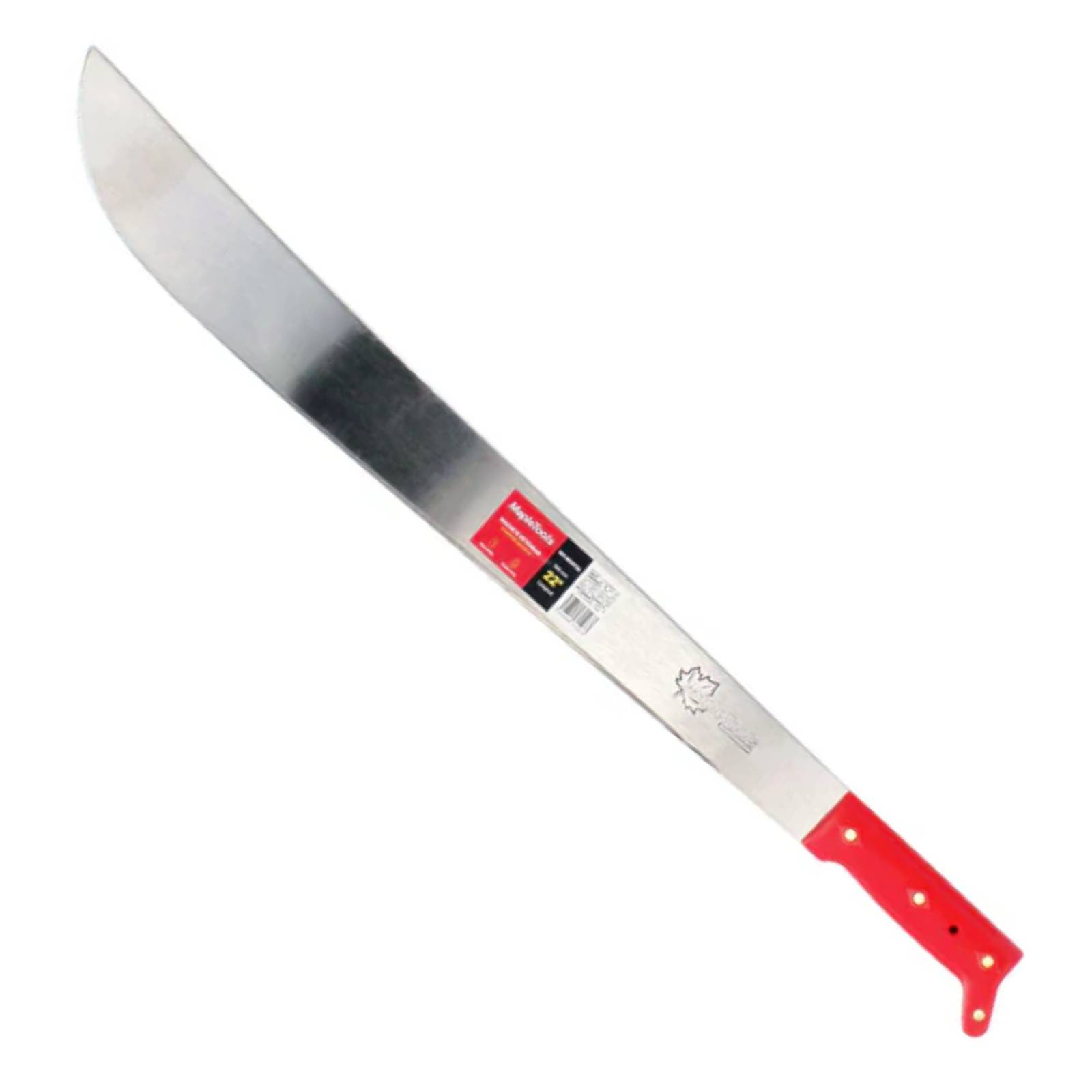 6 PIEZAS MACHETE ESTANDAR HOJA PULIDA 22 PULG MAPLE TOOLS